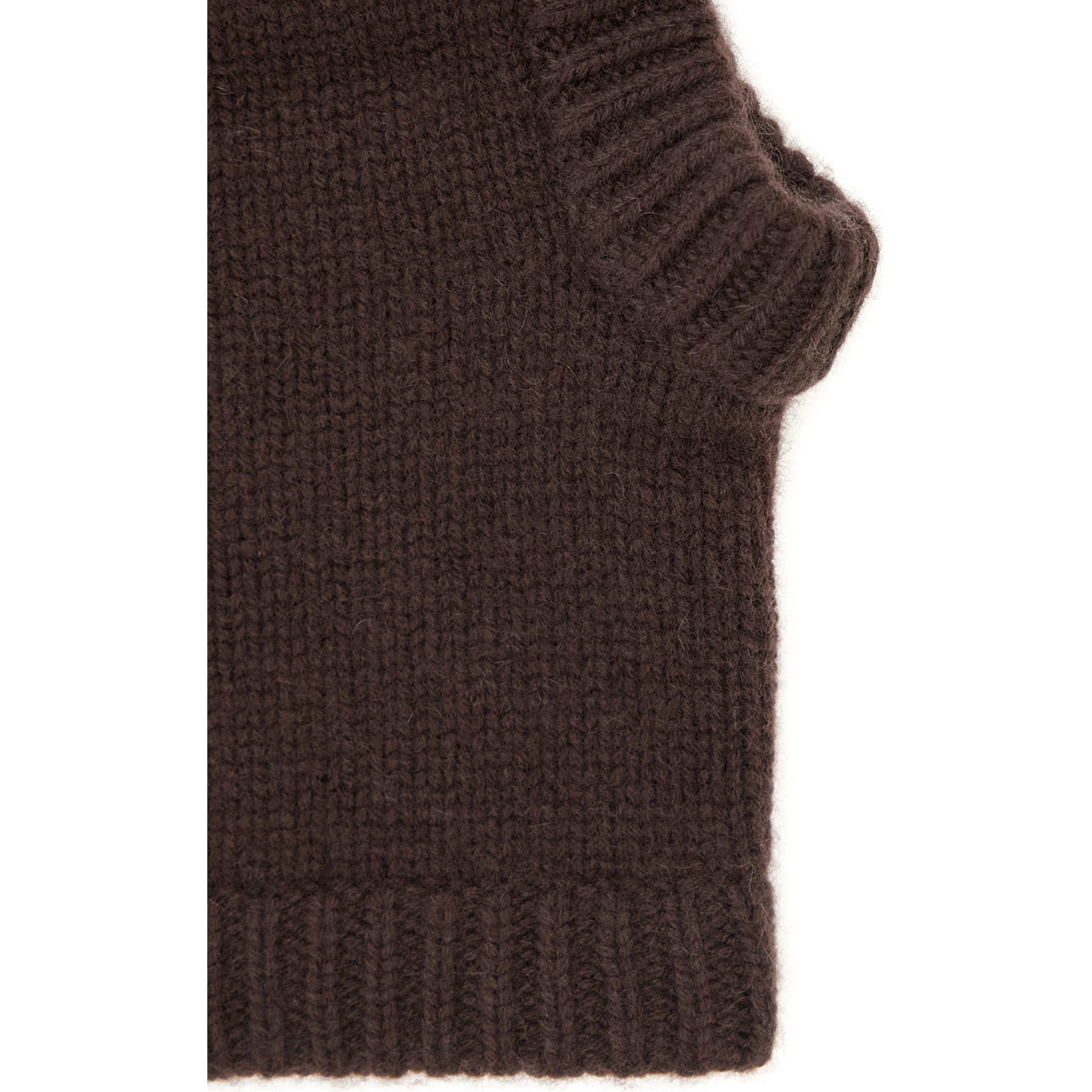 Balaclava with Tech Fabric in Brown Unisex