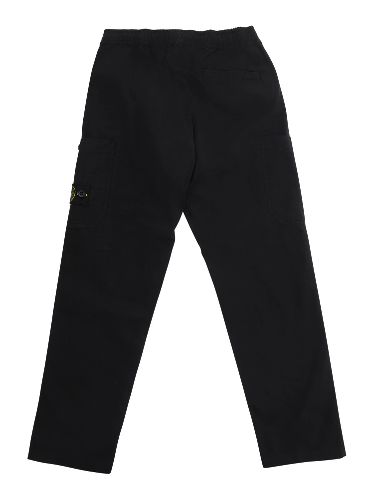 Black Pants L1S163100002S0063V0029 with Logo on the Back in Cotton for Men alternative