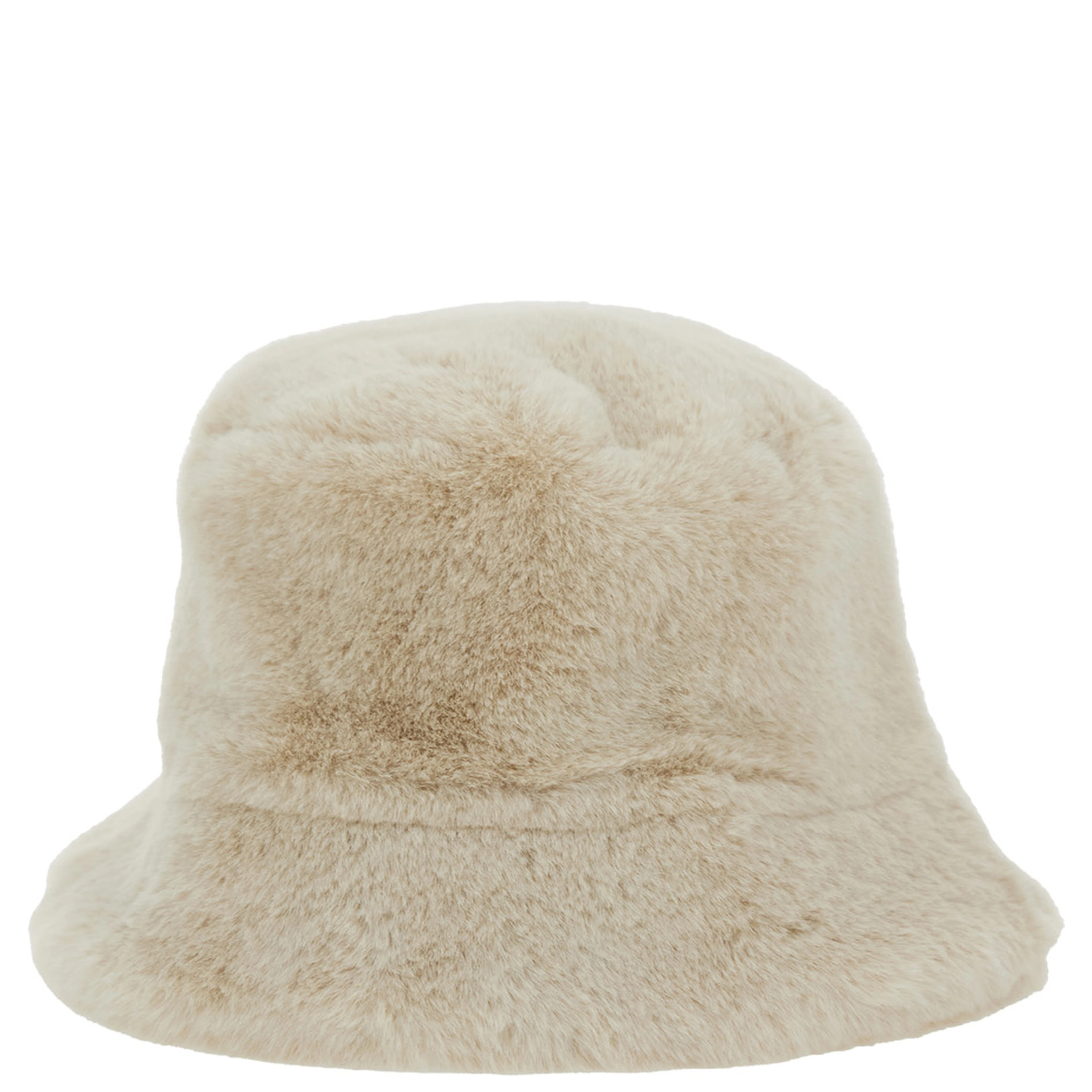 White Ecoleather Fisherman Hat for Women