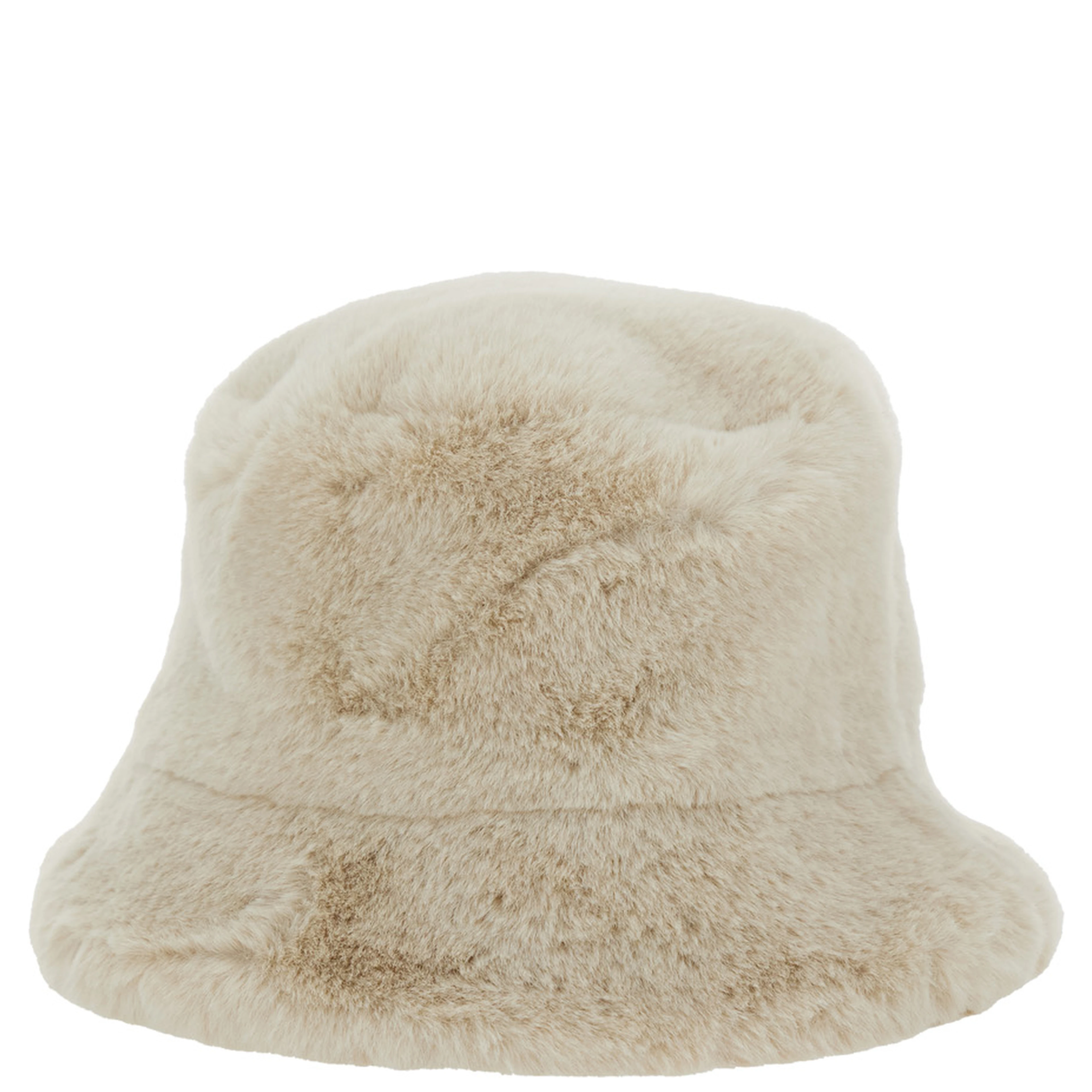 White Ecoleather Fisherman Hat for Women