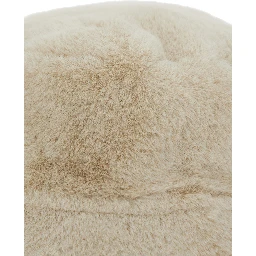 White Ecoleather Fisherman Hat for Women