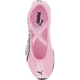 H Street Pink Ballet shoes with Logo on the Front and Side and Mesh Inserts in Tech Fabric for Women