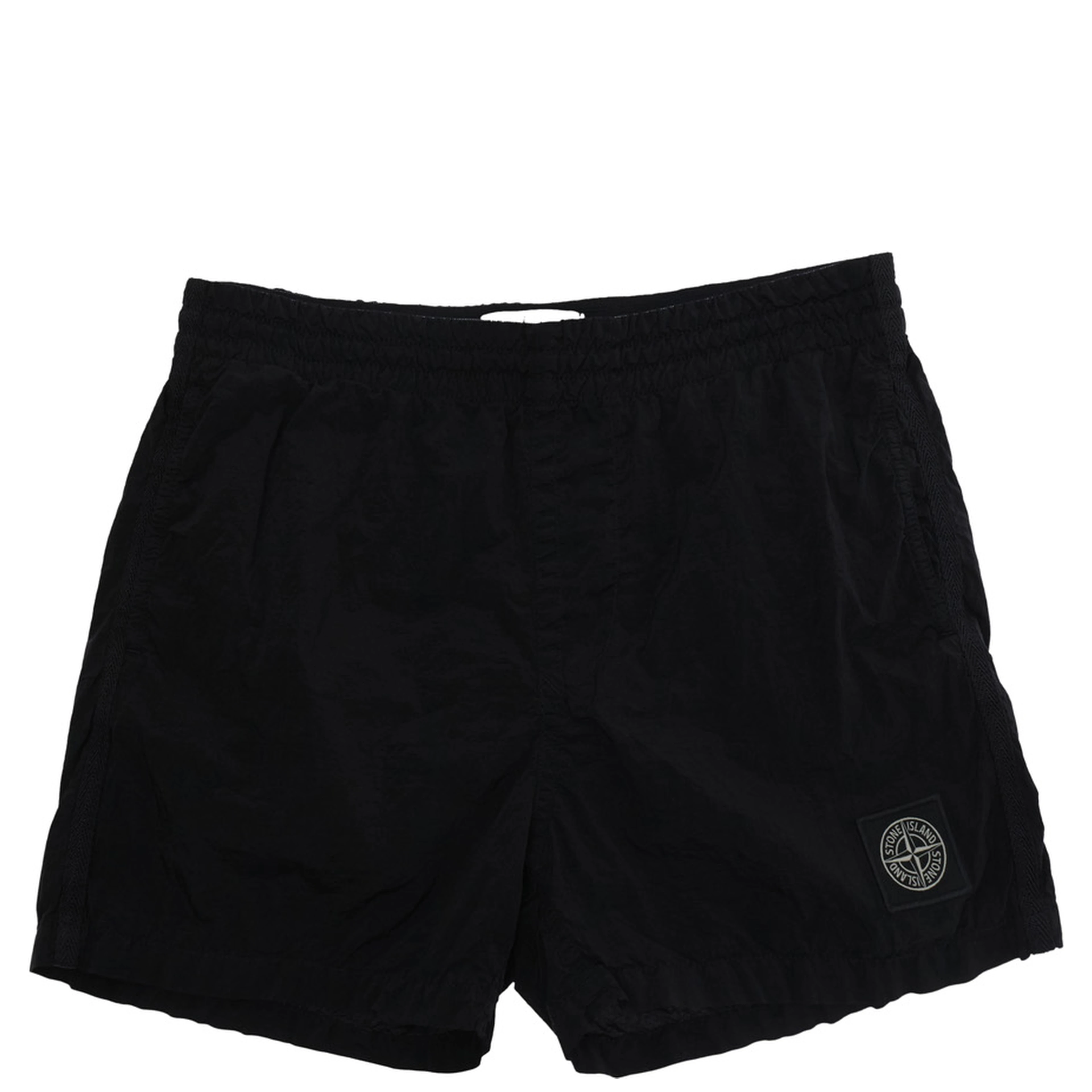 Black Shorts L1S16B100002S0043V0029 with Welt Pocket and Logo on the Back in Polyamide Kids