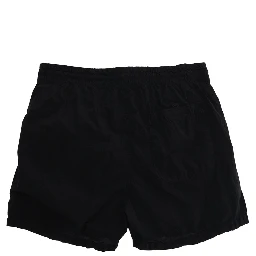 Black Shorts L1S16B100002S0043V0029 with Welt Pocket and Logo on the Back in Polyamide Kids
