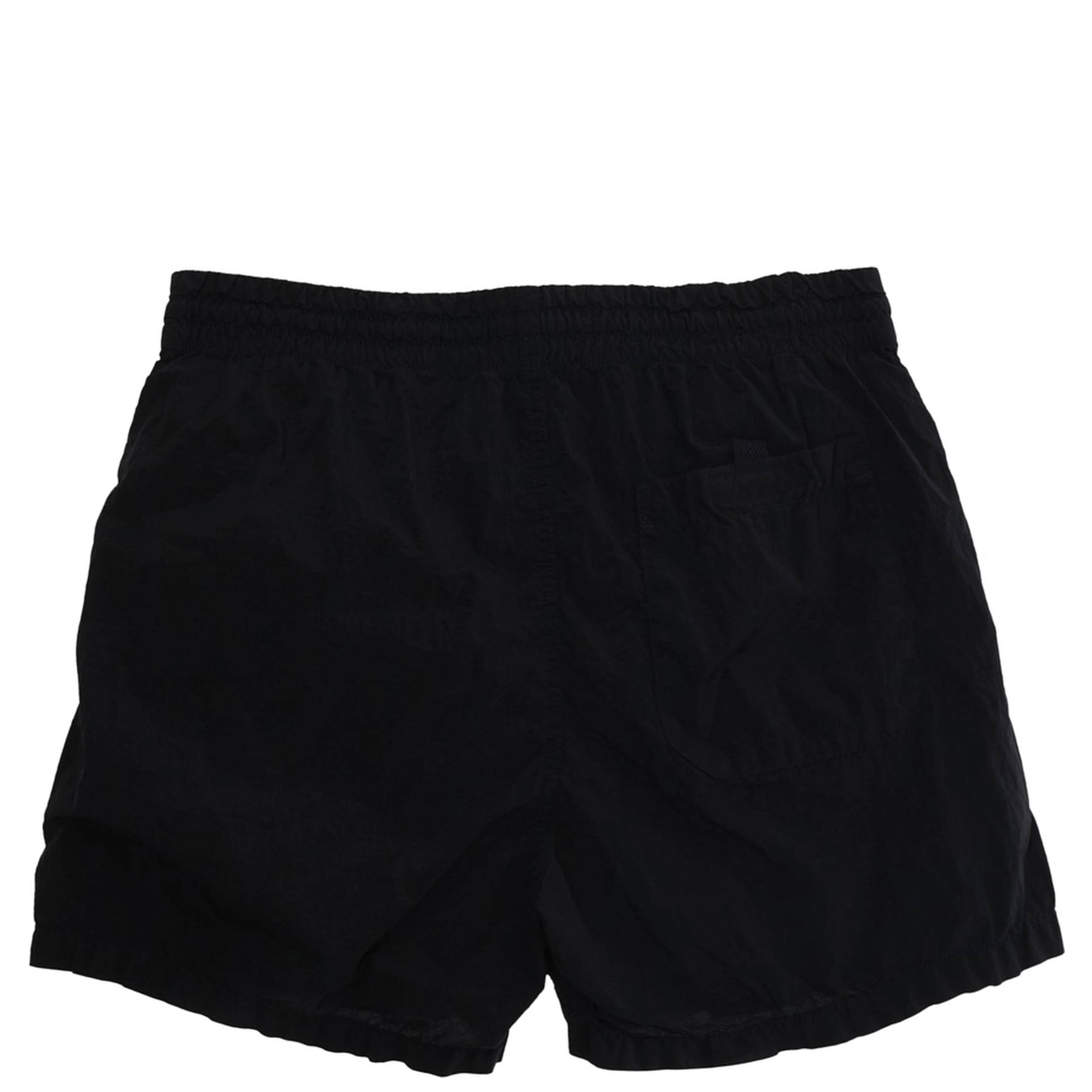 Black Shorts L1S16B100002S0043V0029 with Welt Pocket and Logo on the Back in Polyamide Kids