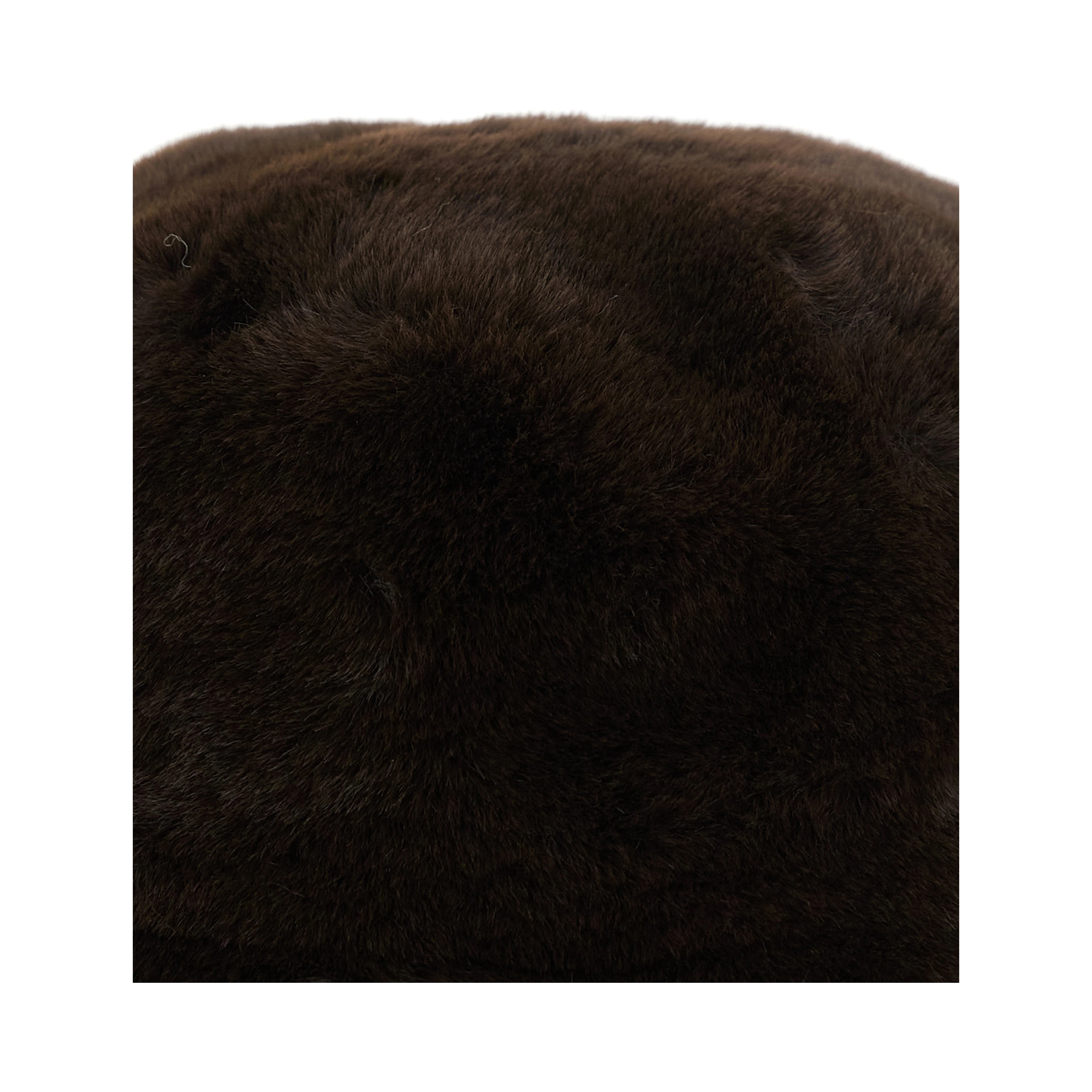 Brown Ecoleather Wide Brim Amara Fisherman Hat for Women