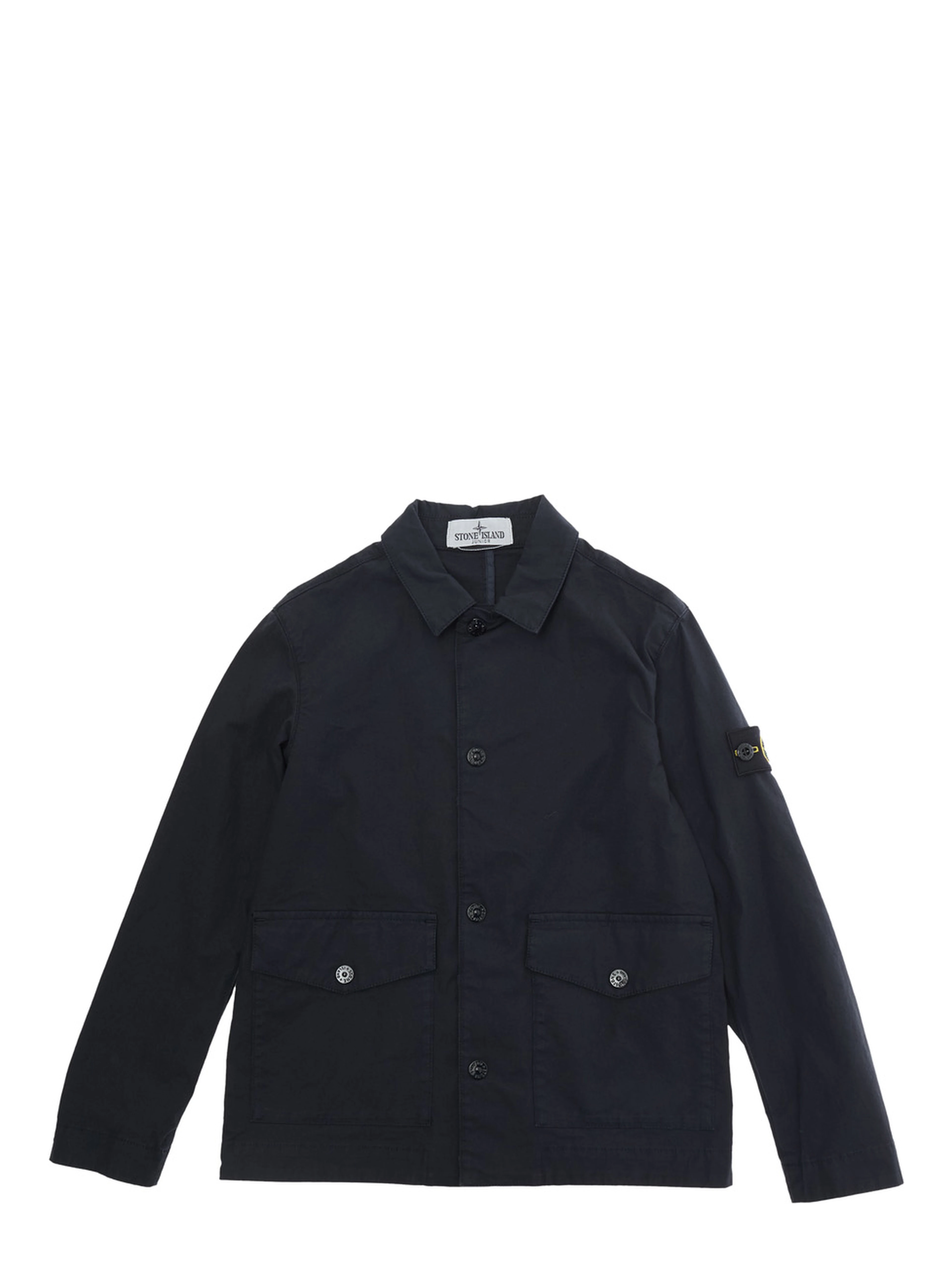 BLUE BLAZER with Notched Revers and Front Button Closure for Men