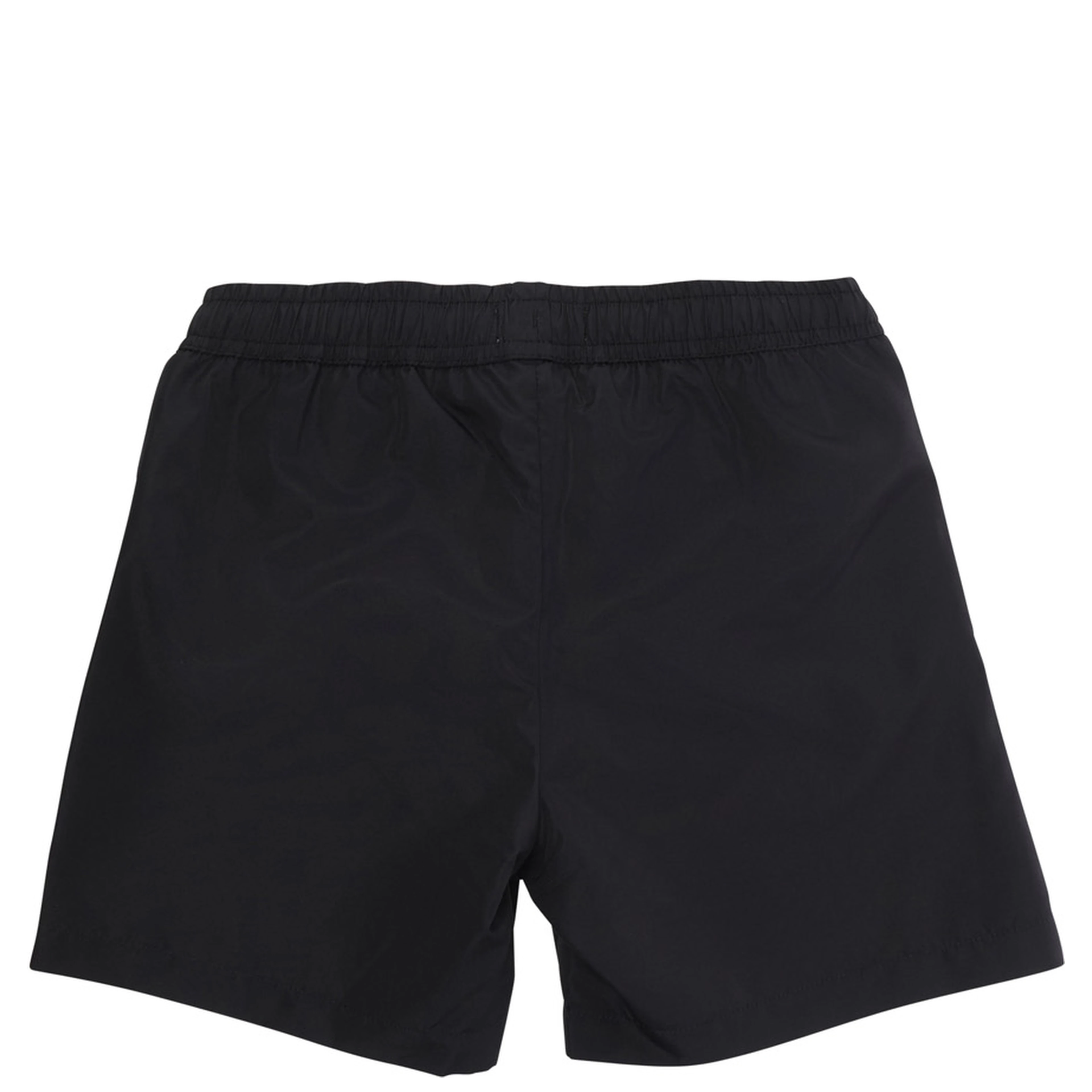 SWIM SHORTS with logo and side pockets in Black Fabric for Kids