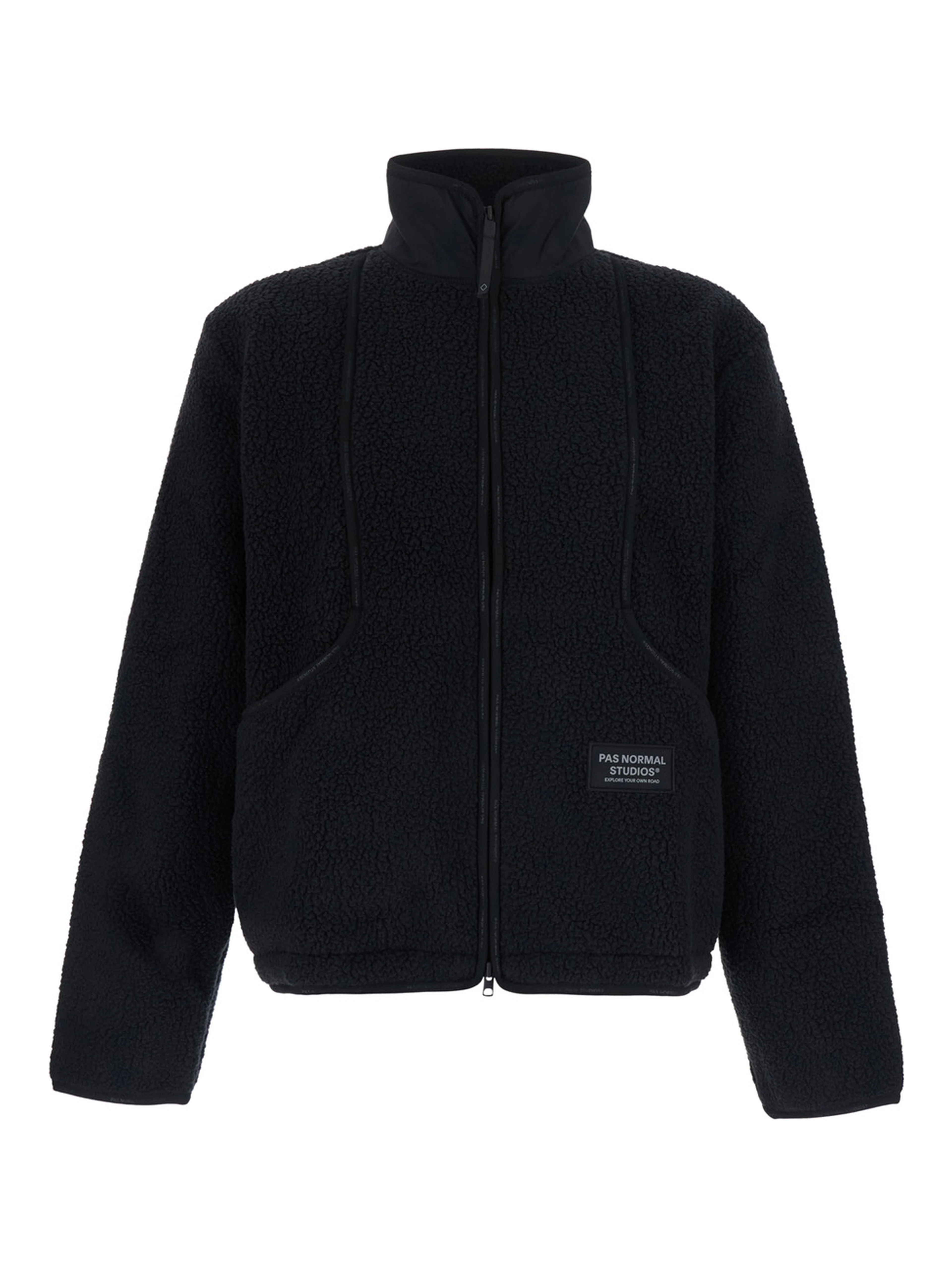 Off-Race Pile Fleece 
Jacket - Black -