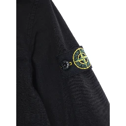 Short Parka Black with Hood for Men