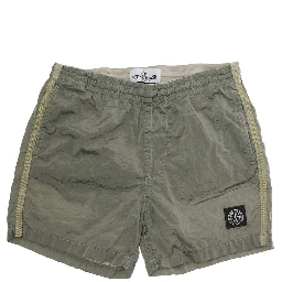 L1S16B100002S0043V0061 - Gray - Shorts with Welt Pocket - In Polyamide - Child