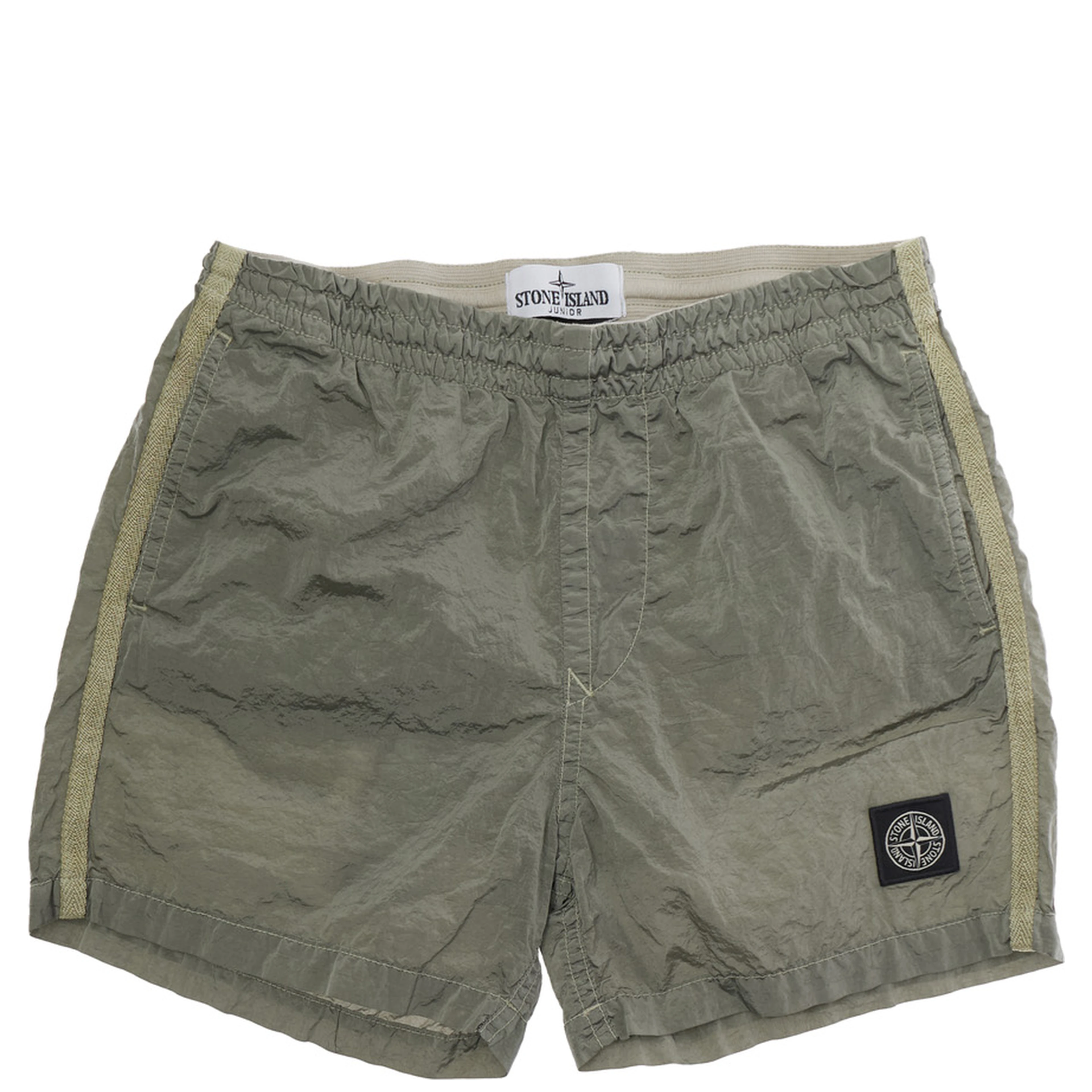 L1S16B100002S0043V0061 - Gray - Shorts with Welt Pocket - In Polyamide - Child