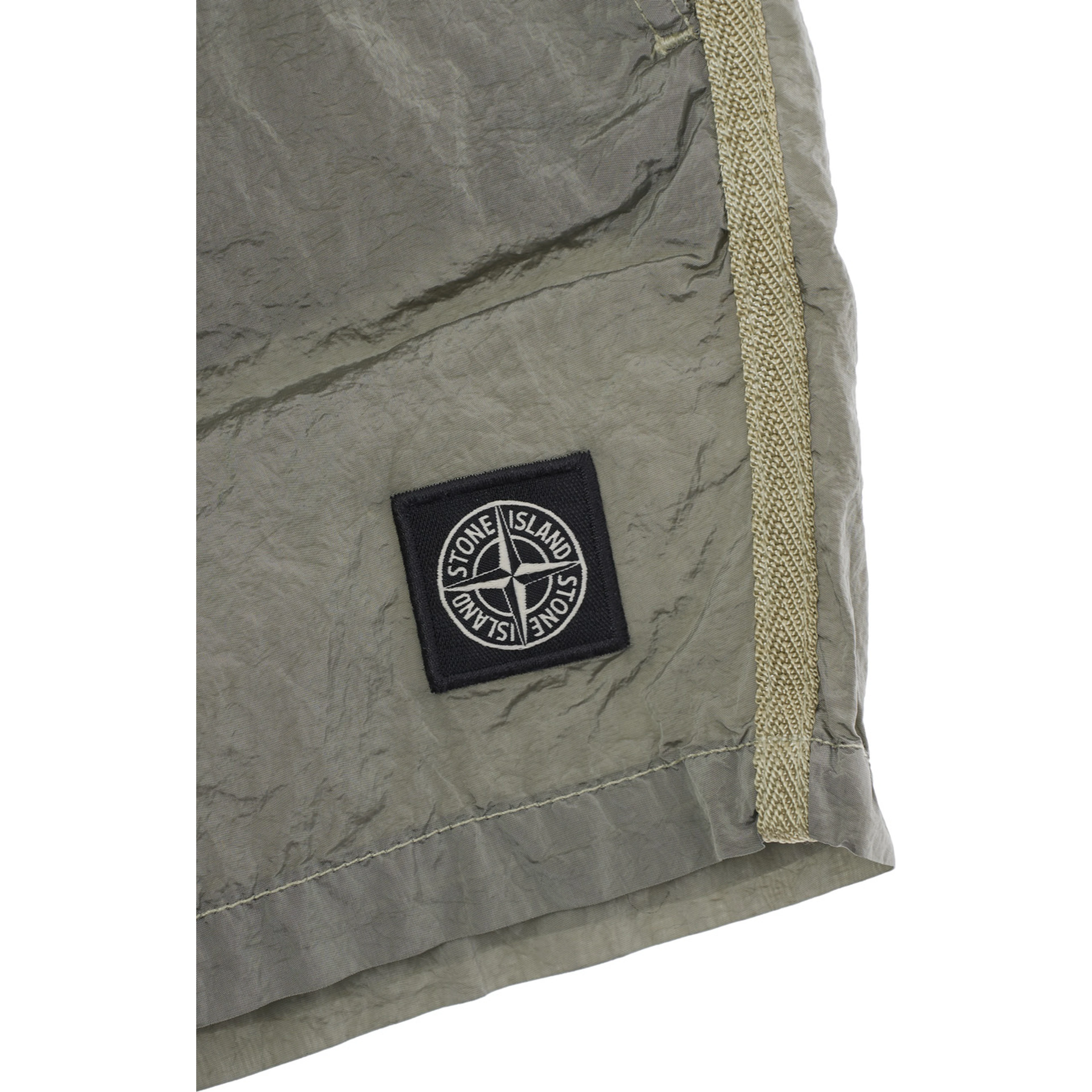 L1S16B100002S0043V0061 - Gray - Shorts with Welt Pocket - In Polyamide - Child