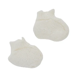 White Sneakers with all-over embroidery in viscose blend baby