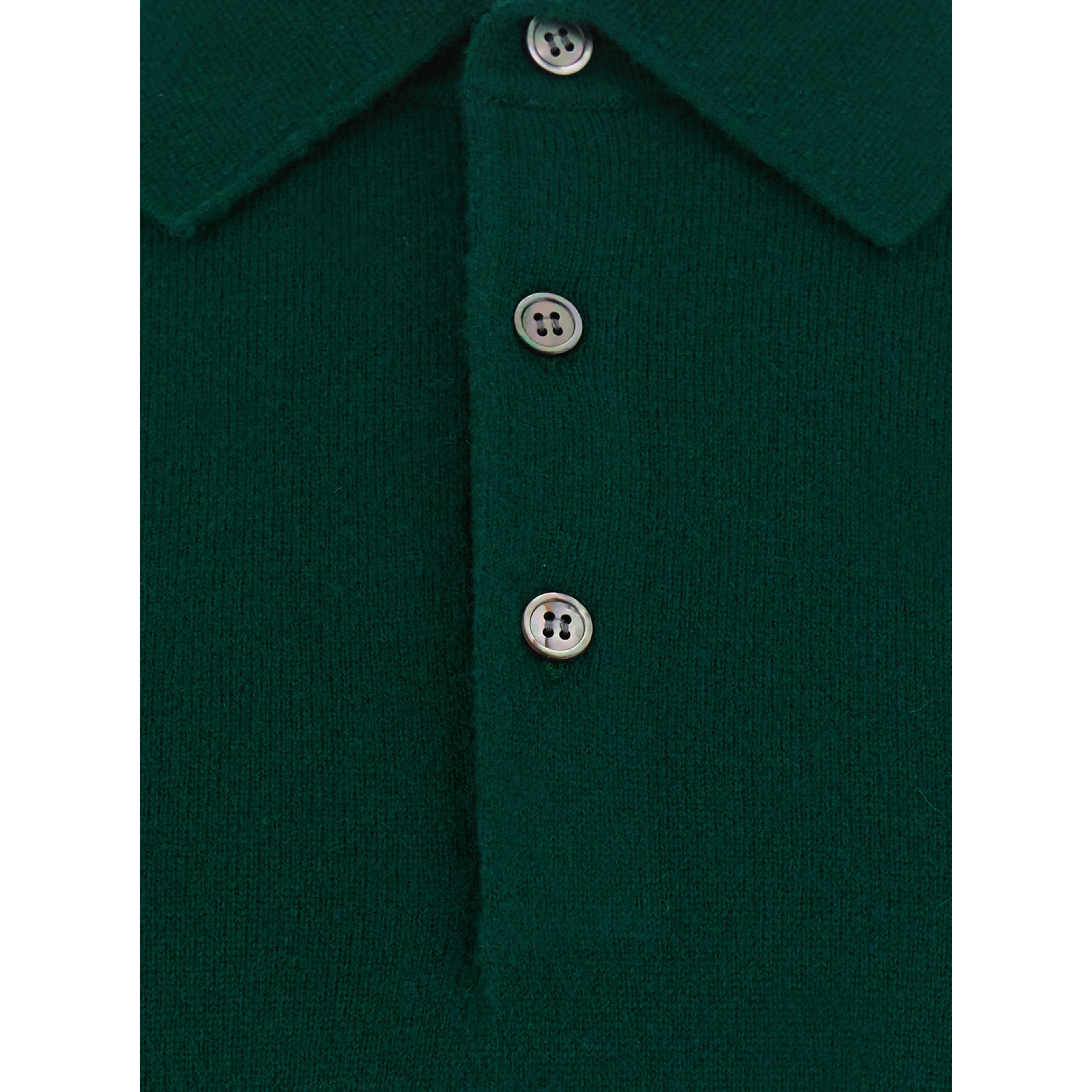 POLO NECK MERINO CASHMERE is a high-neck sweater with long sleeves in black wool and cashmere for women