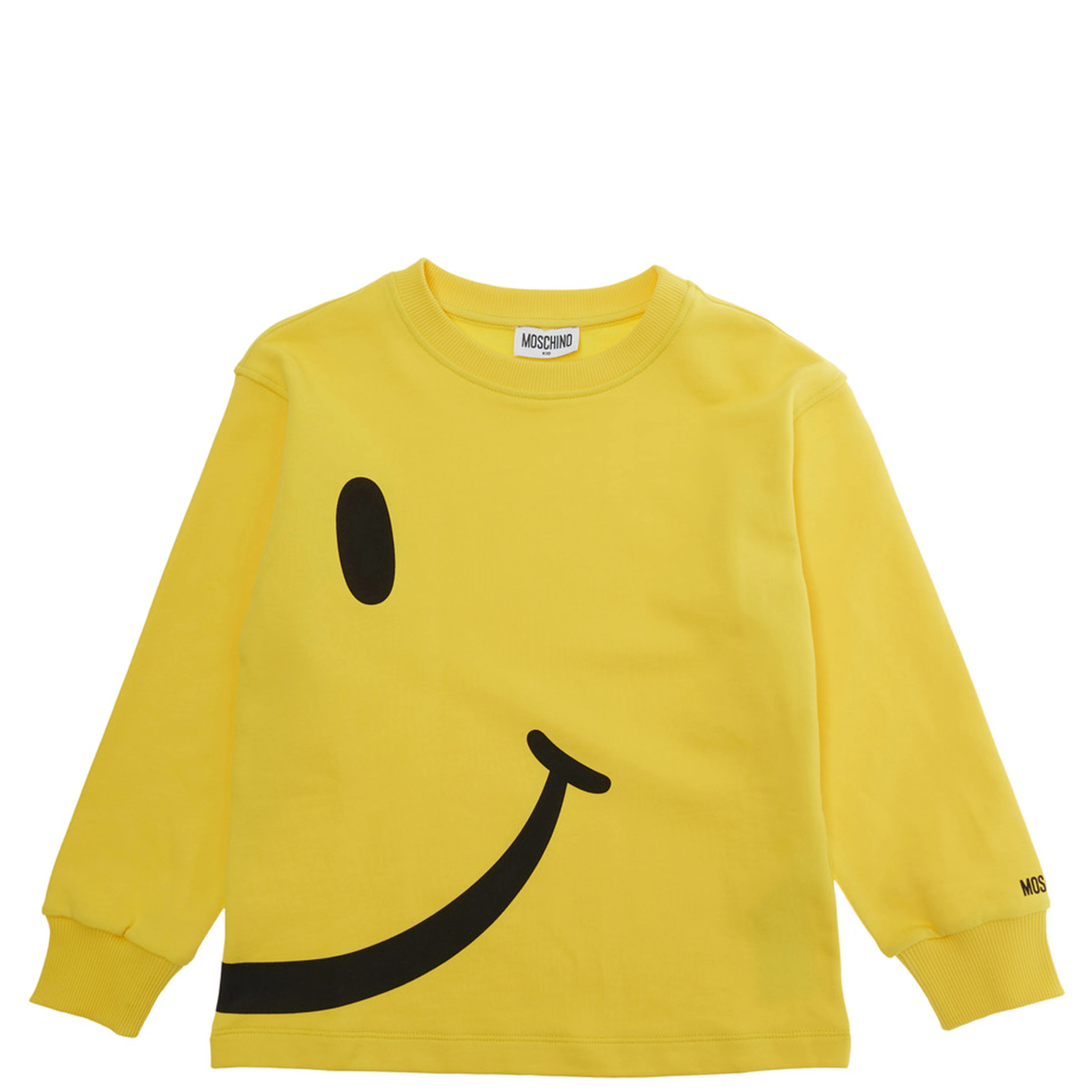 Yellow Hoodie HUF09SLCA8650577 with Fixed Hood and Printed Logo on Front in Womens Cotton