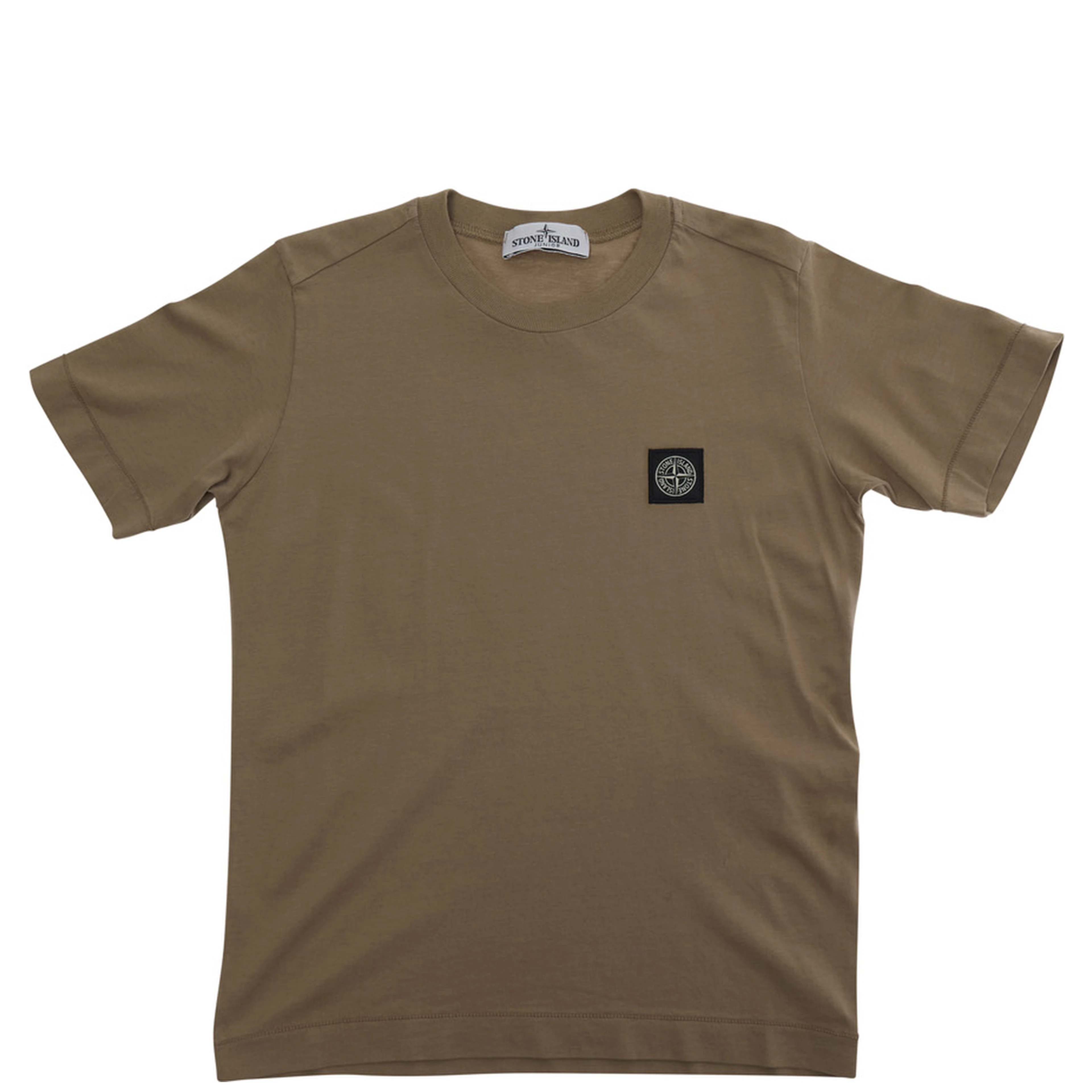 Brown T-Shirt with Logo on the Front for Men