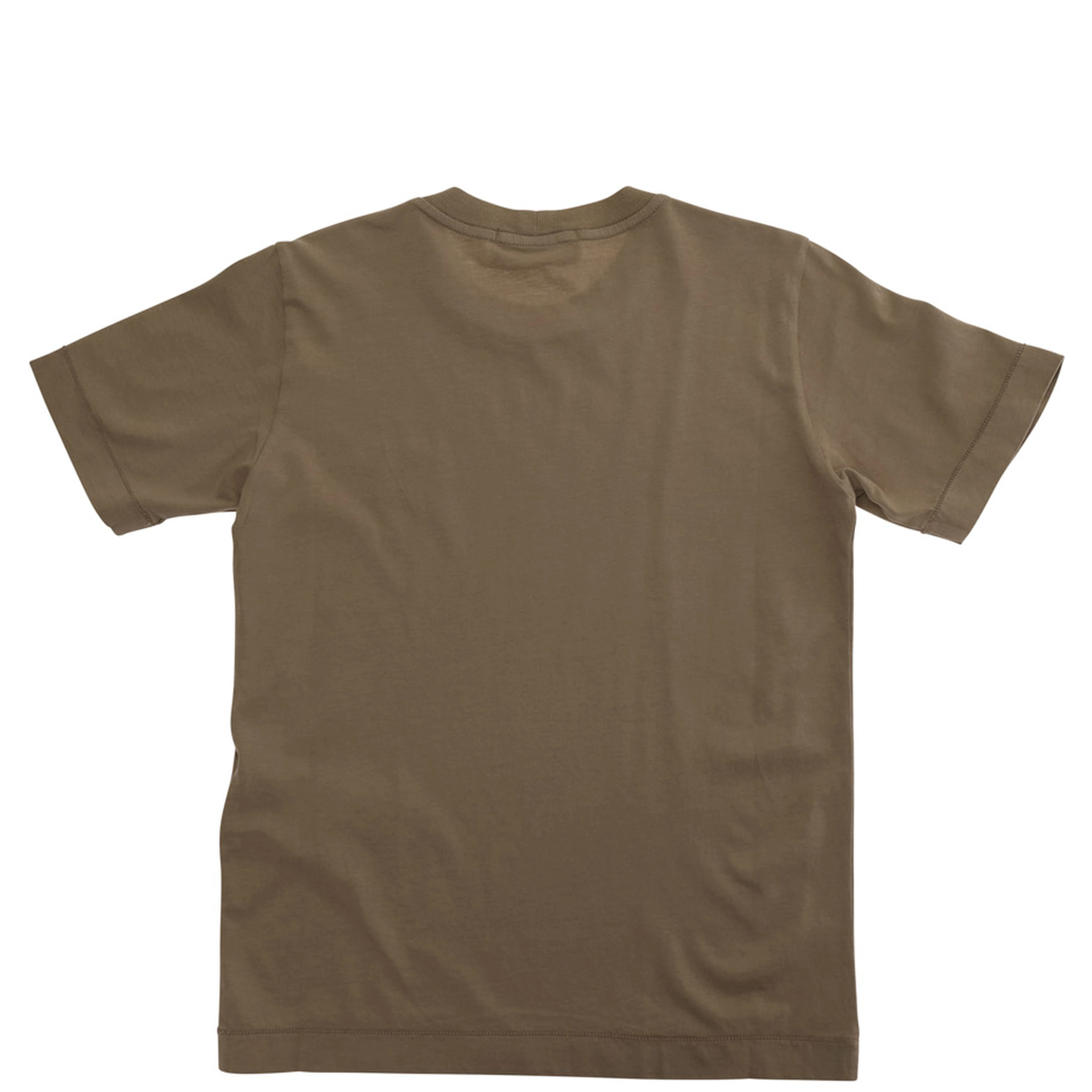 Brown T-Shirt with Logo on the Front for Men