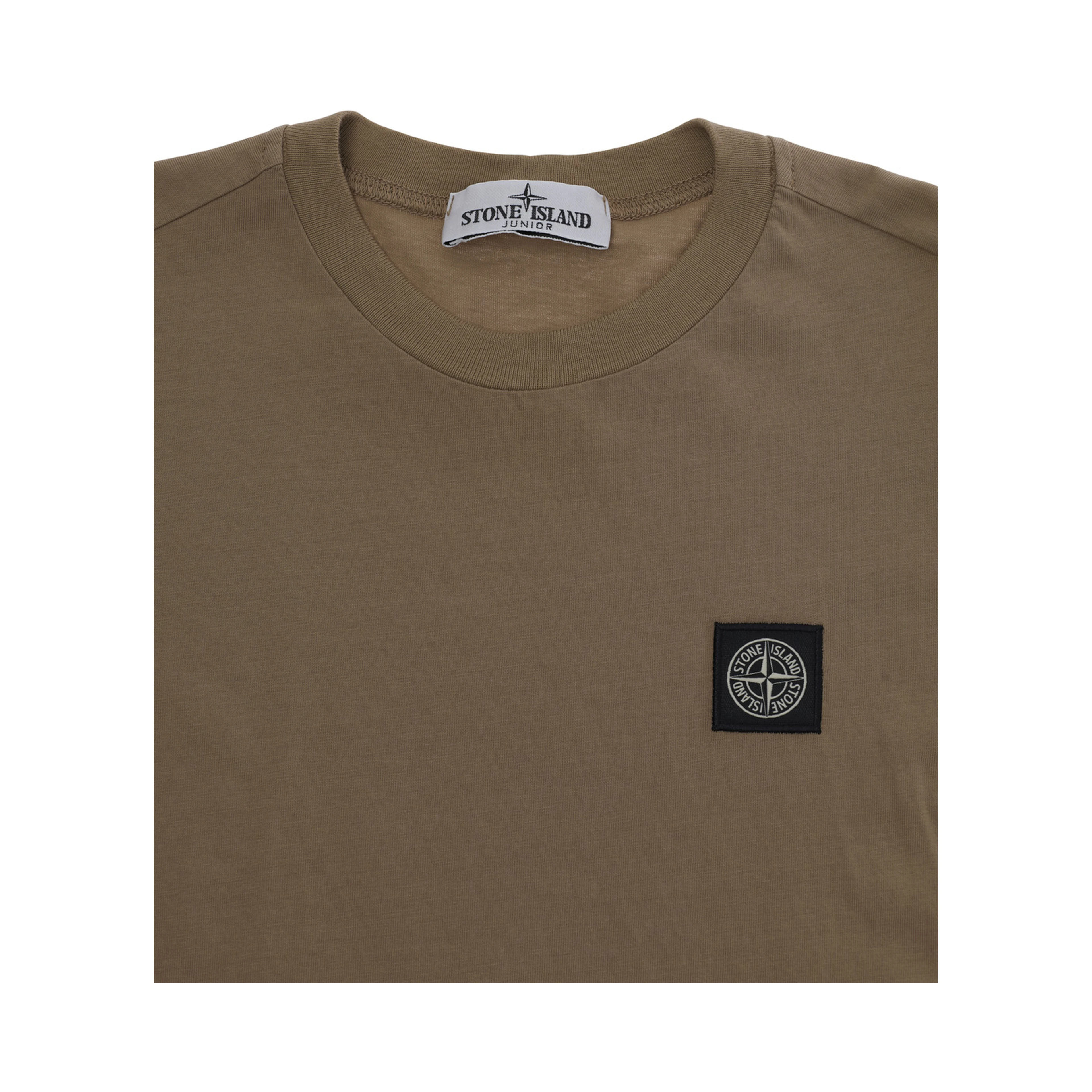 Brown T-Shirt with Logo on the Front for Men