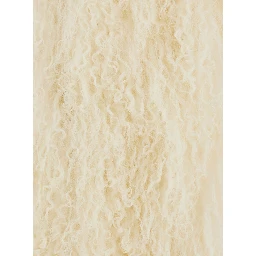 Beige Fur jacket with Sleeveless Design in fur for Women