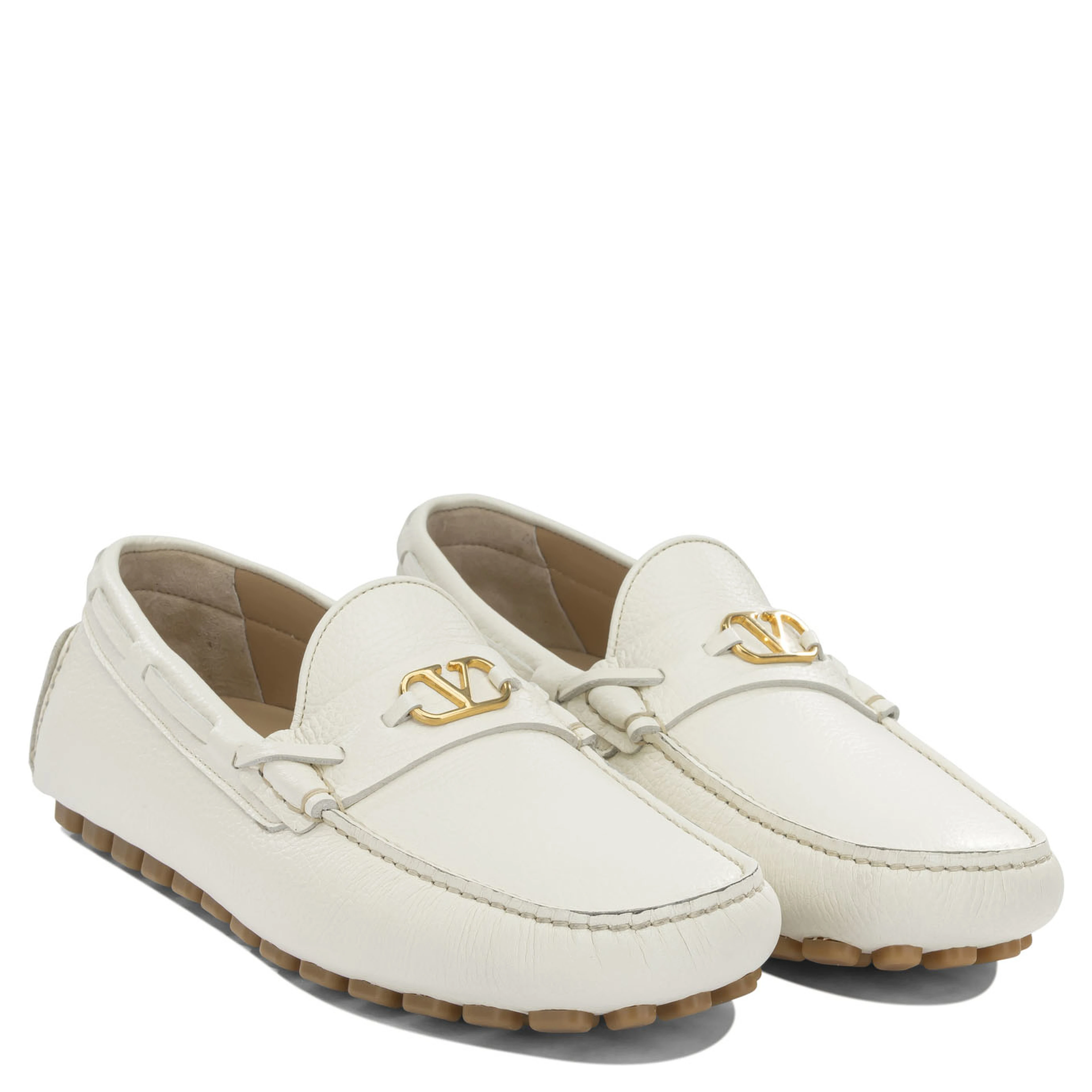 Leather loafers