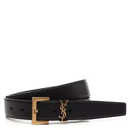 "YSL" leather belt