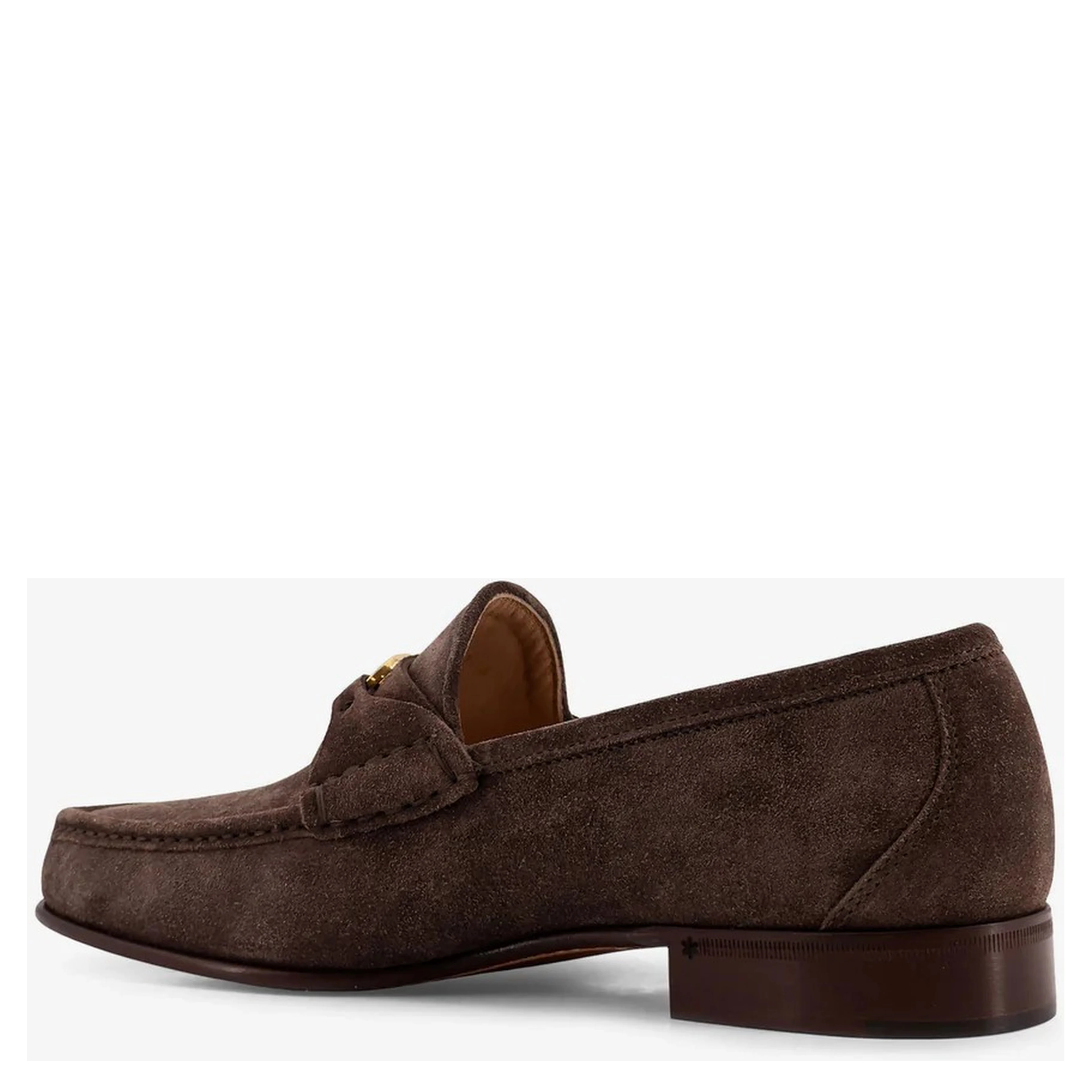 "VLogo Signature" suede loafers