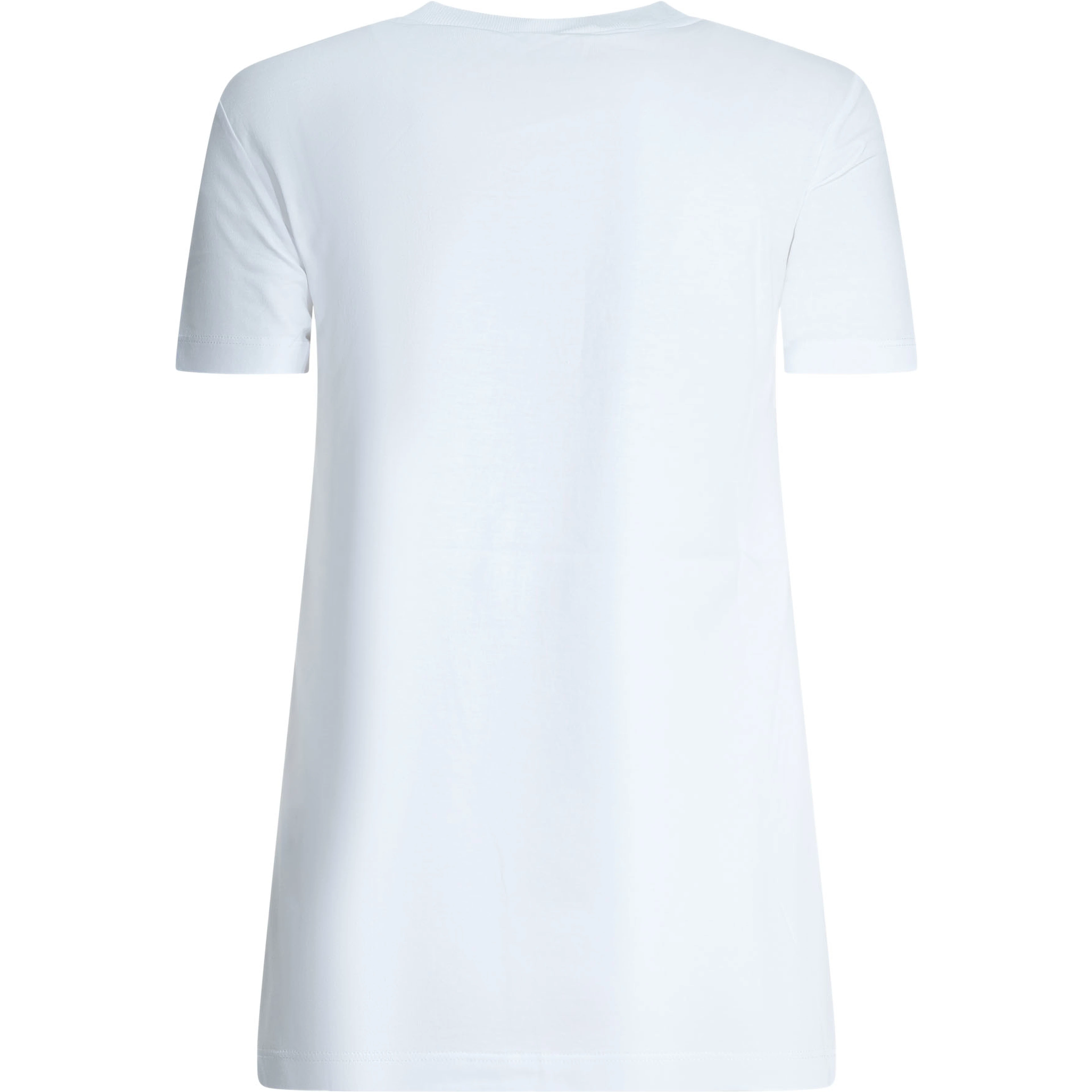 Crewneck t-shirt with short sleevess