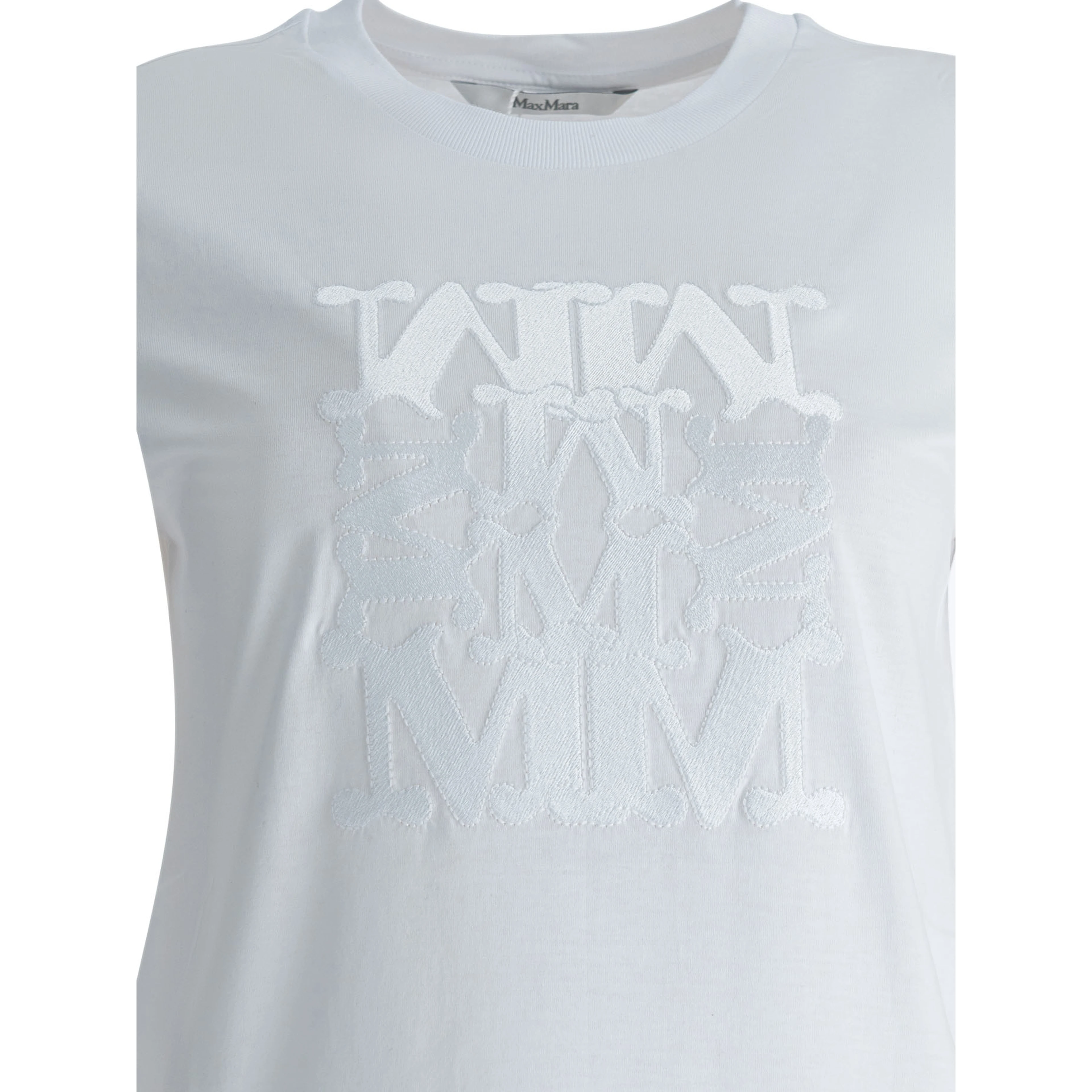 Crewneck t-shirt with short sleevess
