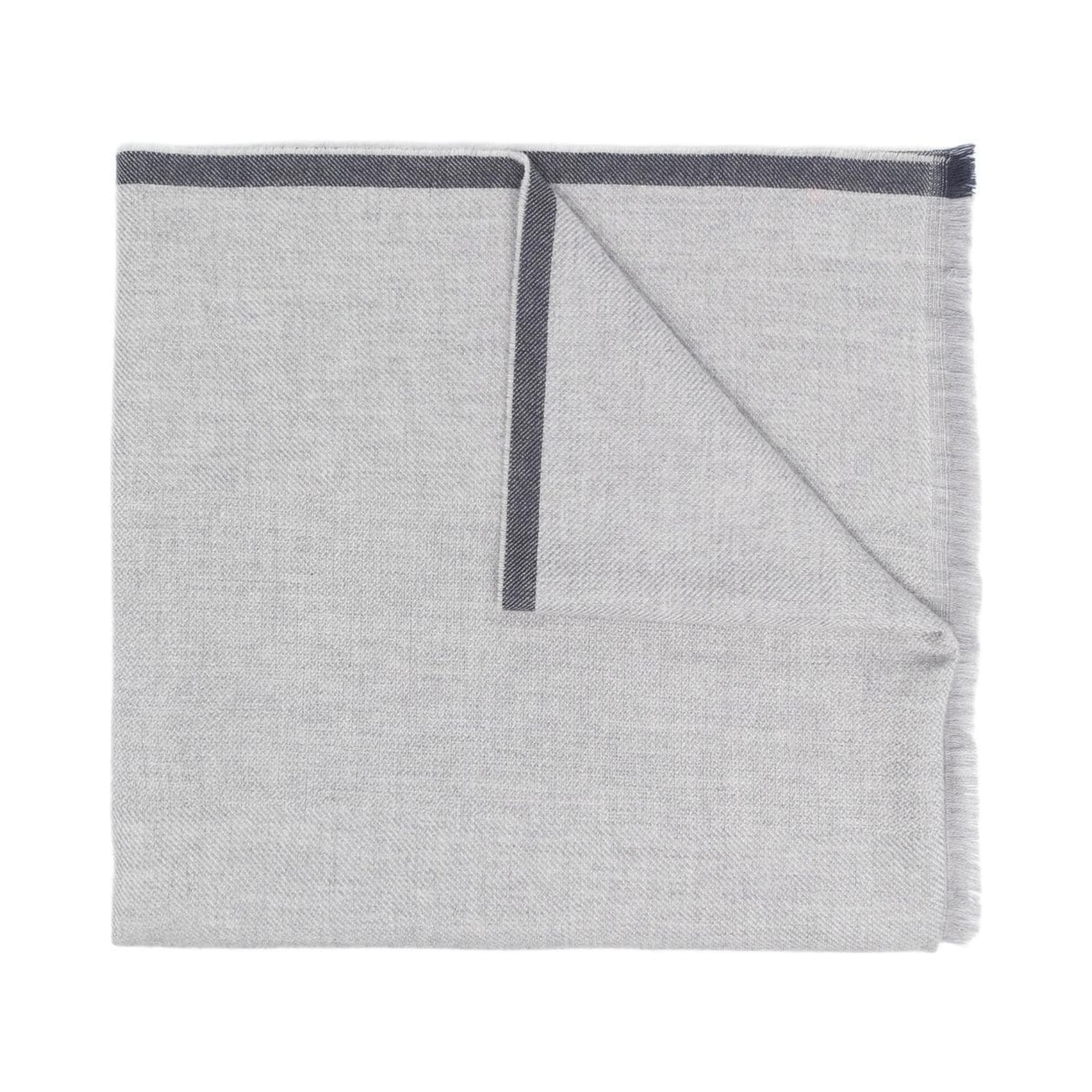 Wool and cashmere scarf