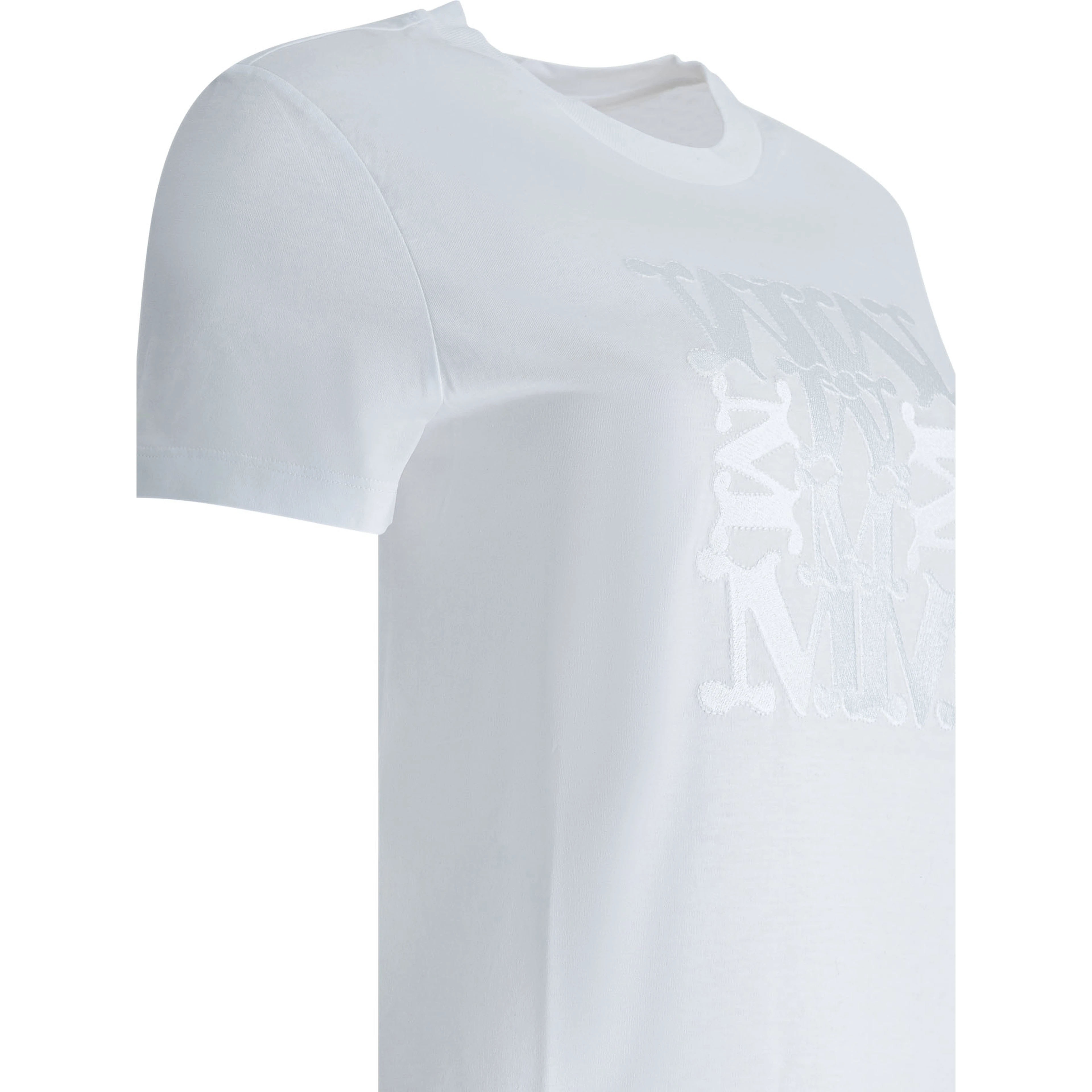 Crewneck t-shirt with short sleevess