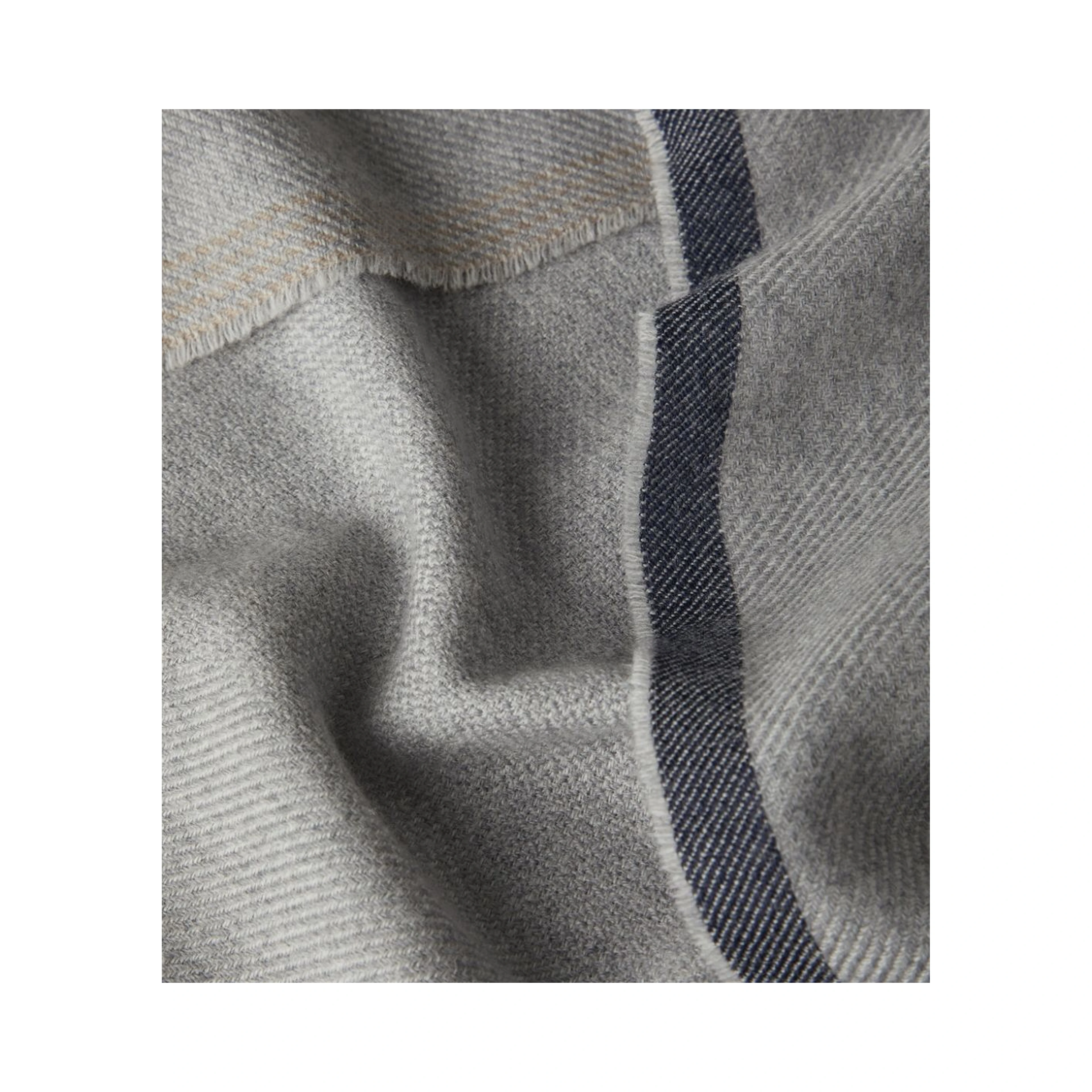 Wool and cashmere scarf