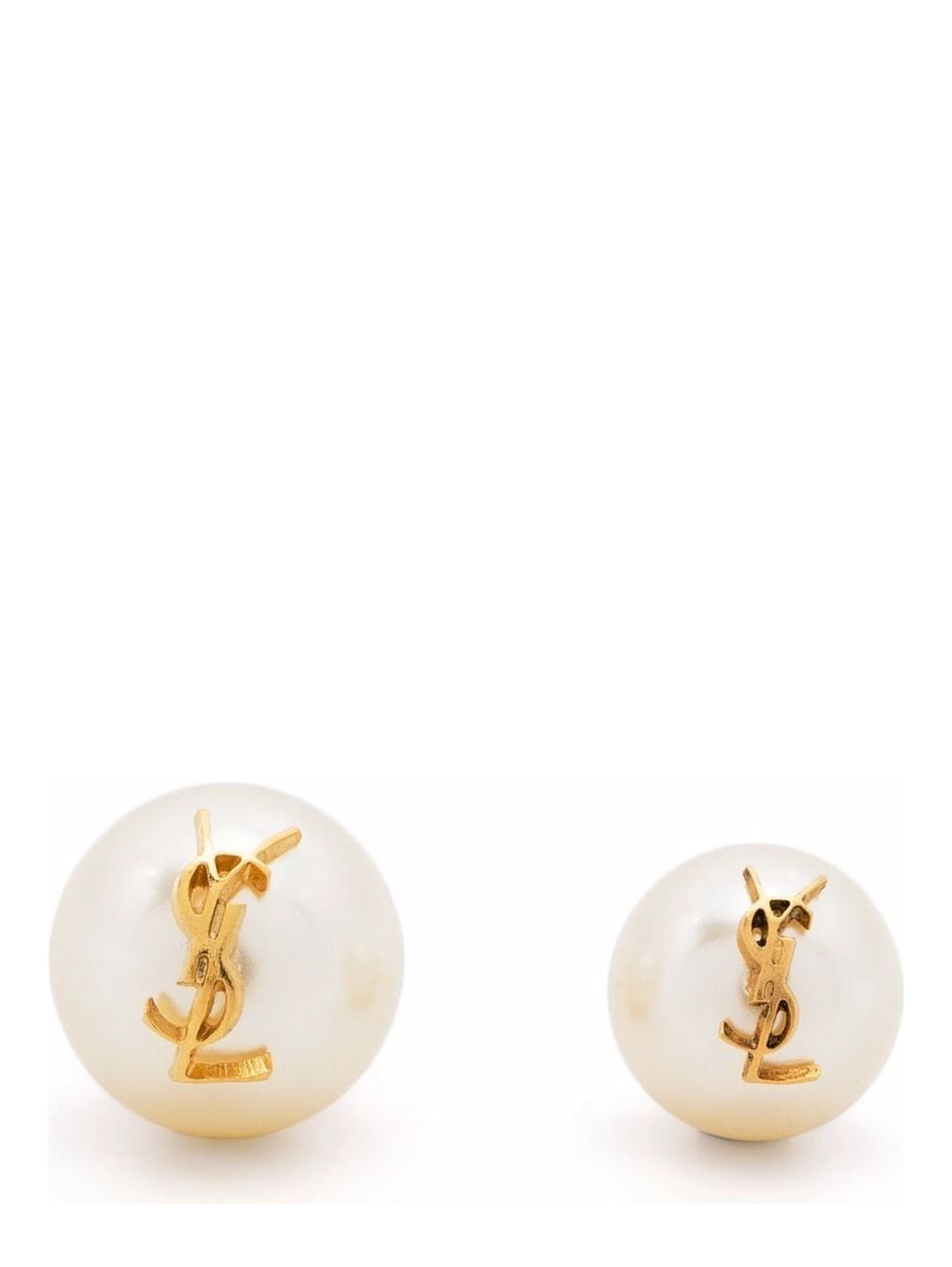"Cassandre" pearl stud earrings