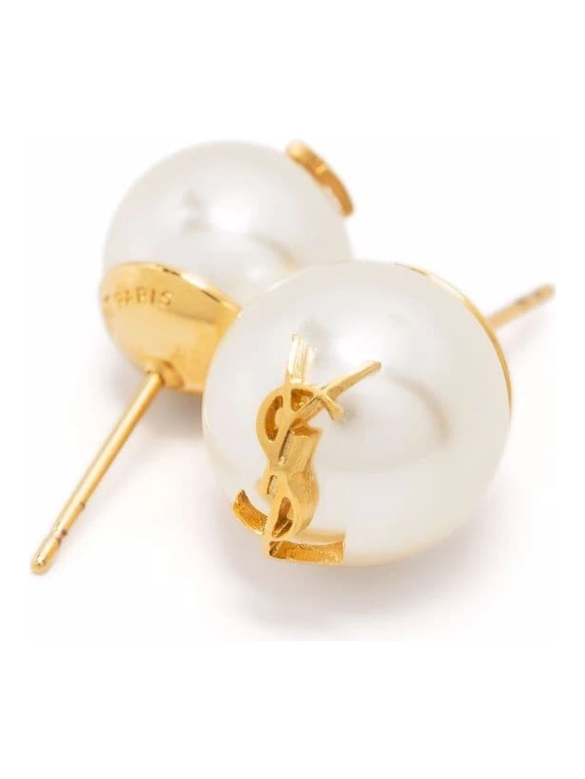 "Cassandre" pearl stud earrings