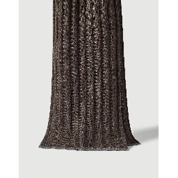 Ribbed cashmere scarf