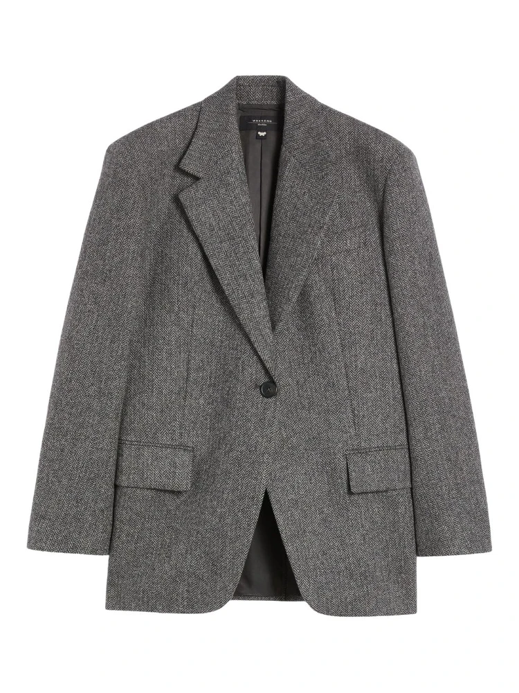"Tronto" virgin wool blazer jacket