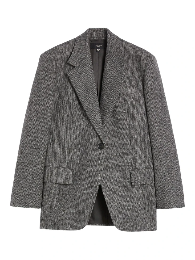 "Tronto" virgin wool blazer jacket