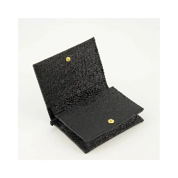 Leather VLogo wallet
