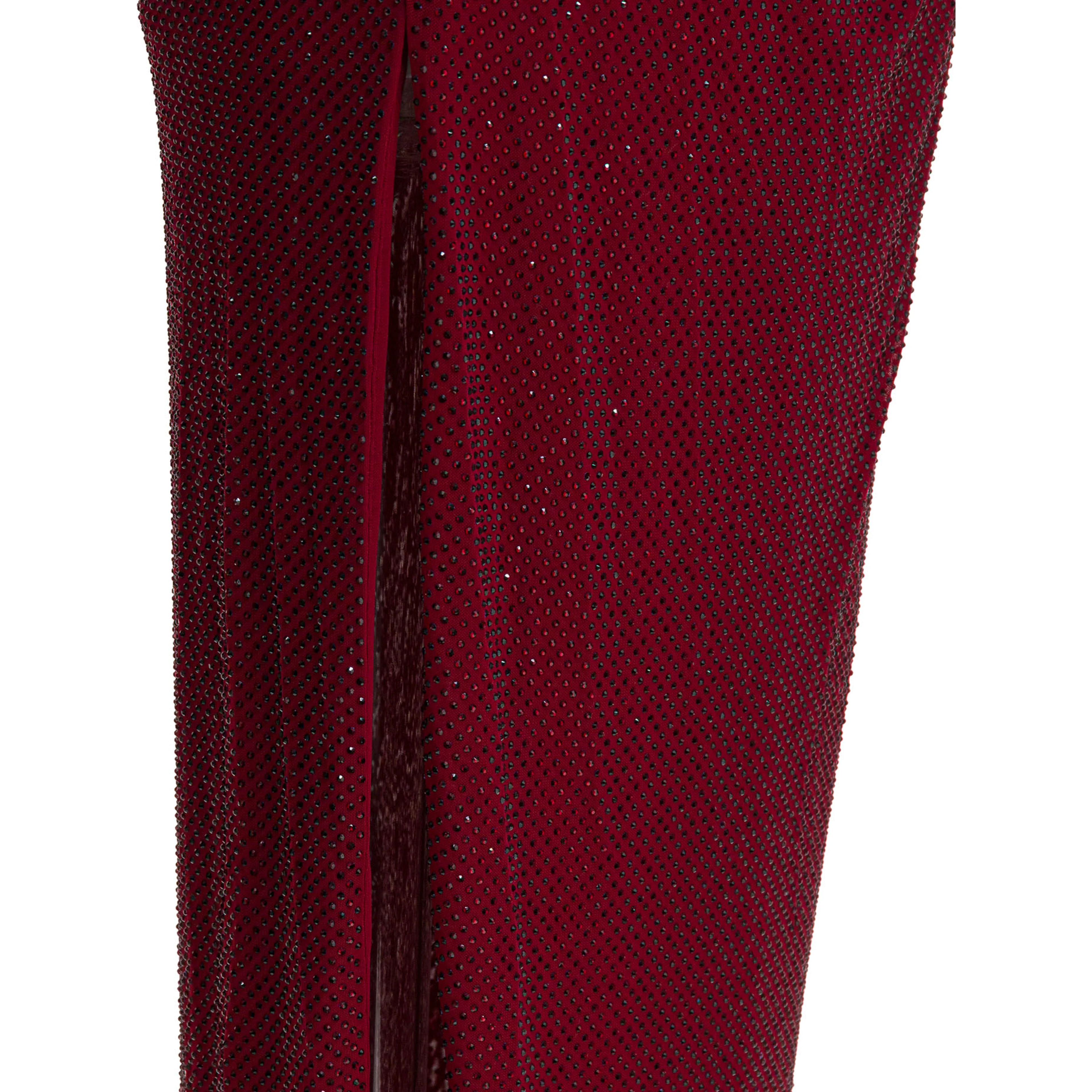 Midi draped dress wirh strass