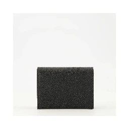 Leather VLogo wallet