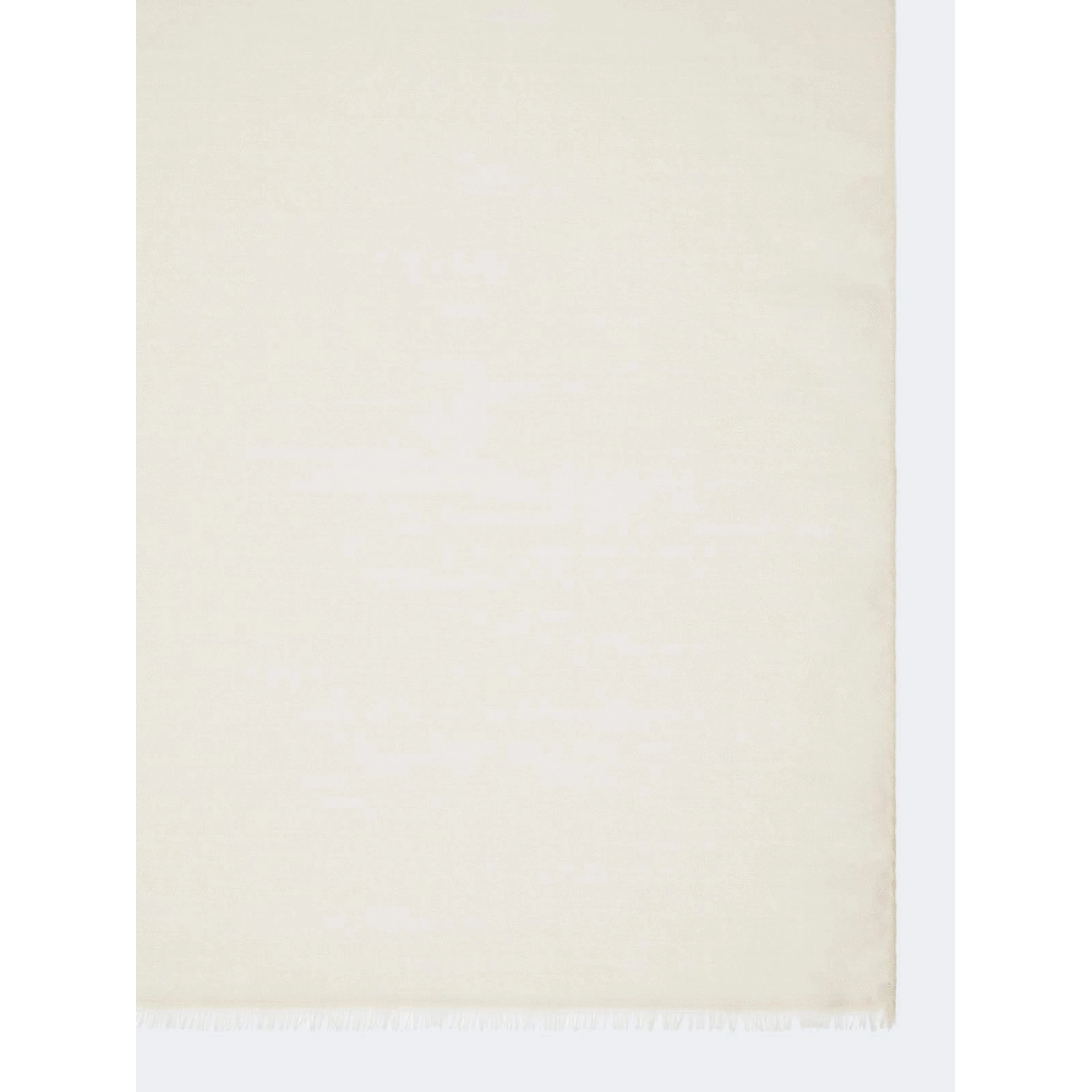 Scarf in cotton, silk and wool