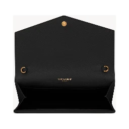 "Uptown" pouch with chain