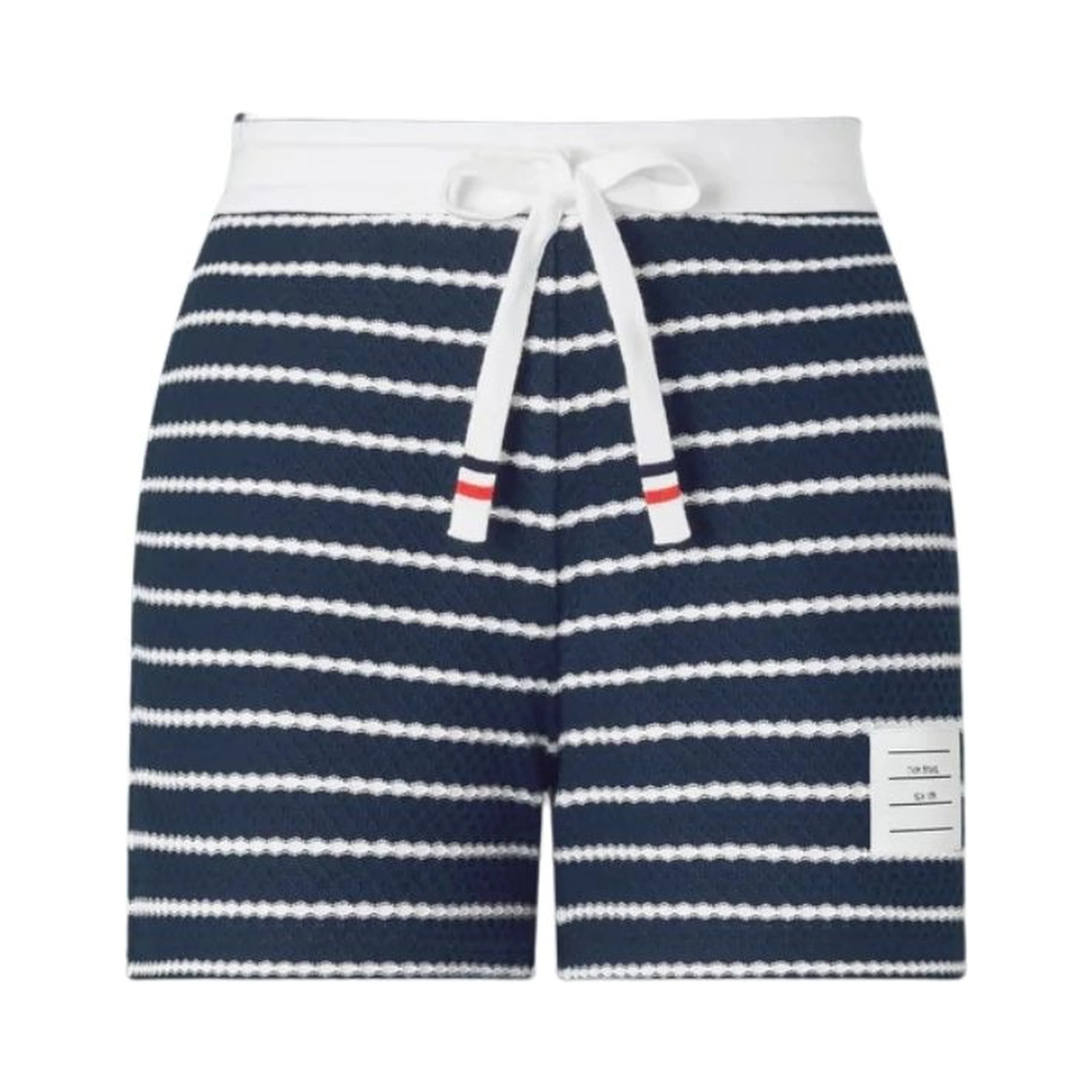 Cotton striped shorts