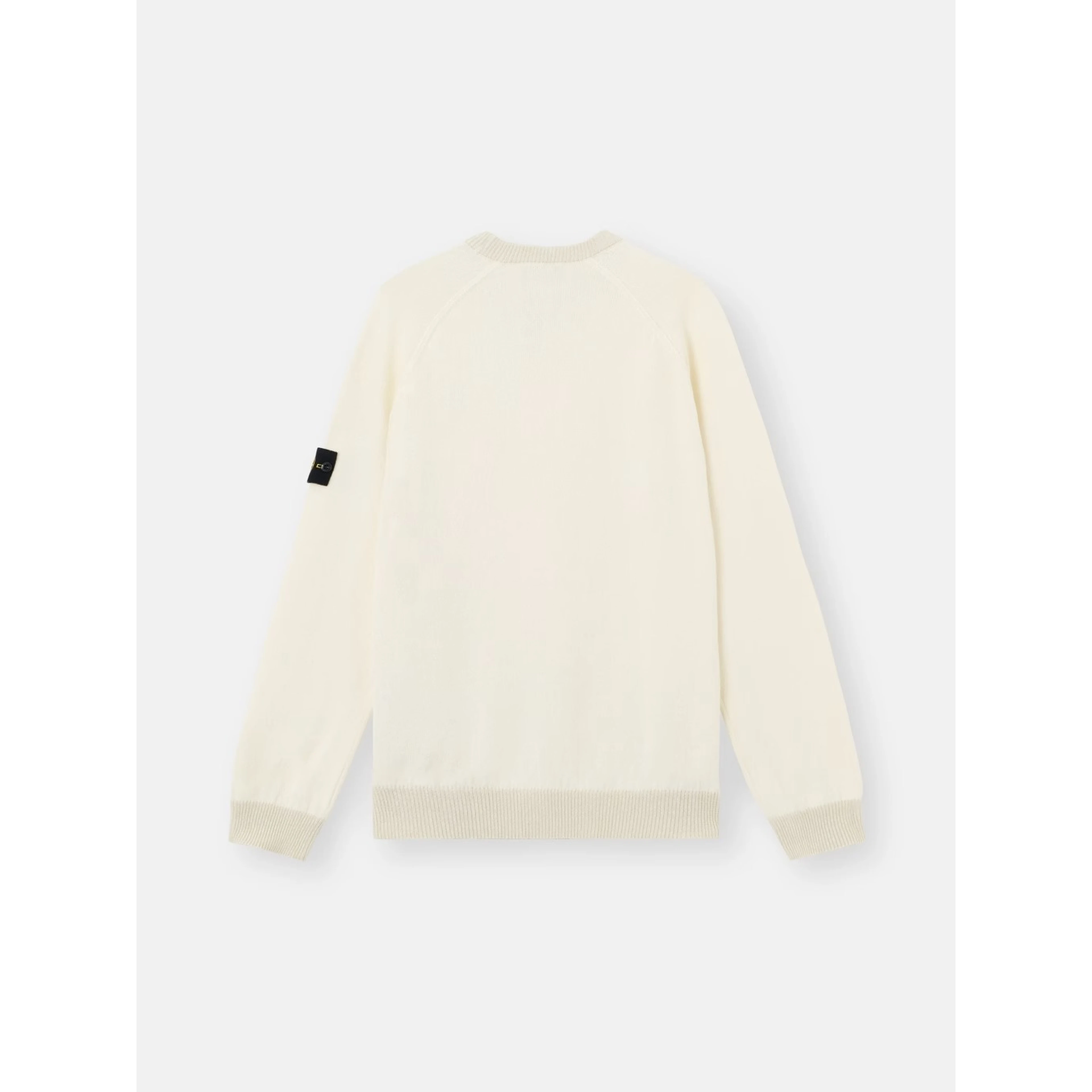 Organic cotton crewneck knitwear