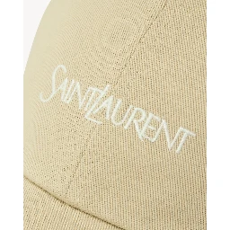 Gabardine logo baseball cap