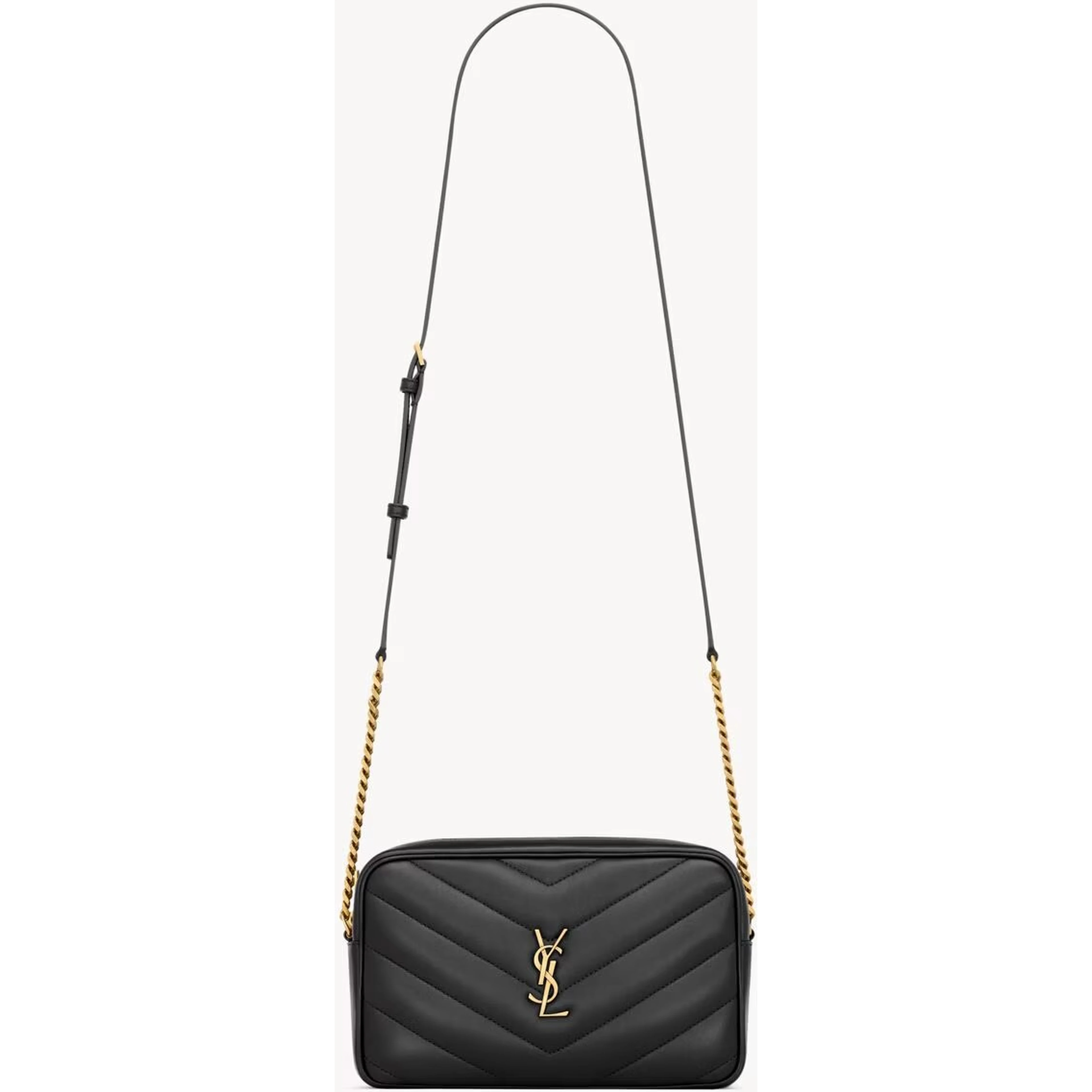 "Loulou" small matelassé crossbody bag