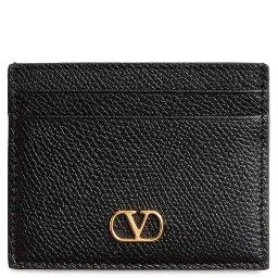 VLogo leather cards holder