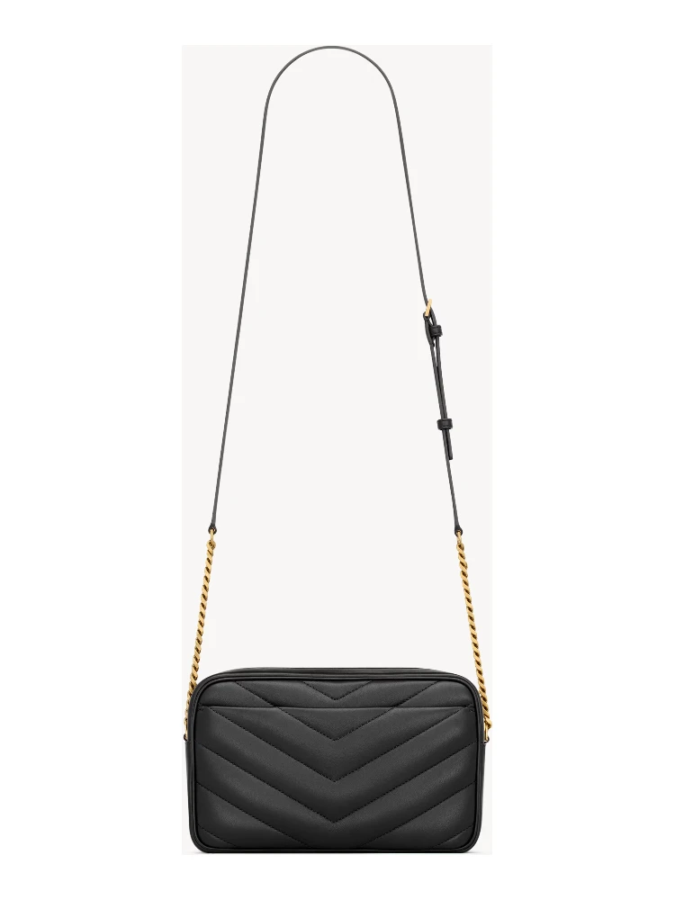 "Loulou" small matelassé crossbody bag alternative