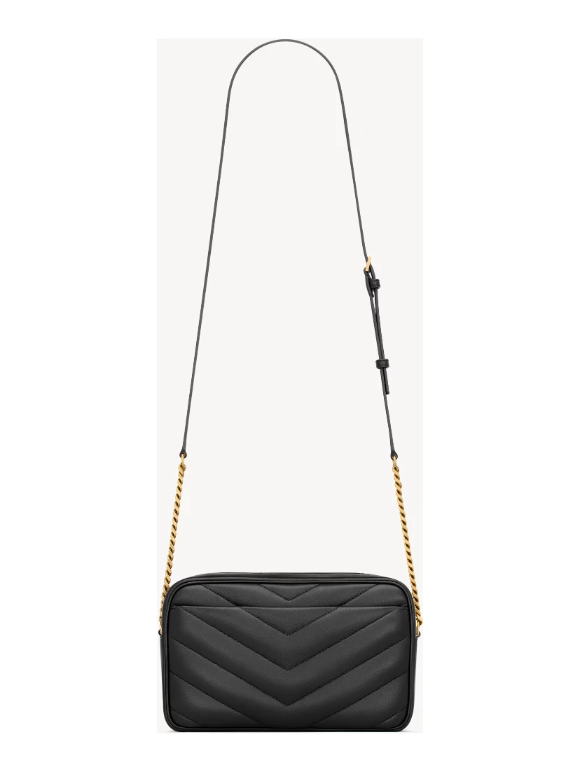"Loulou" small matelassé crossbody bag