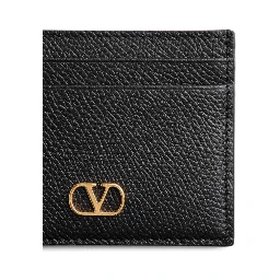VLogo leather cards holder